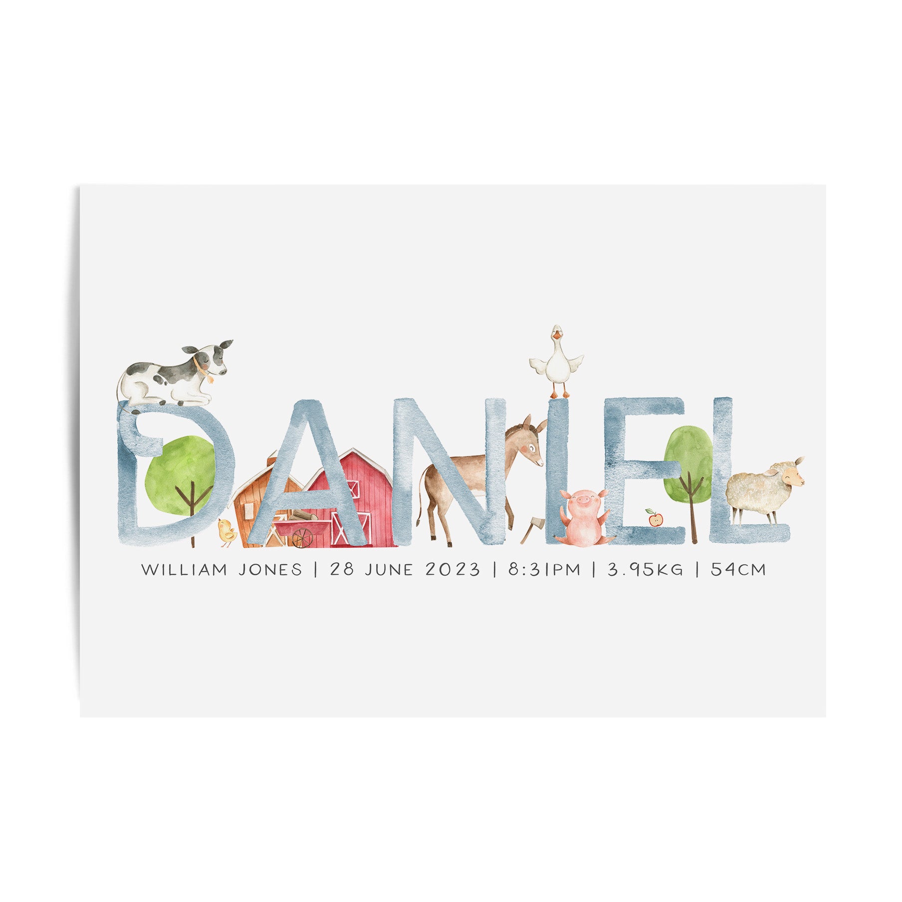 Farm Name Print
