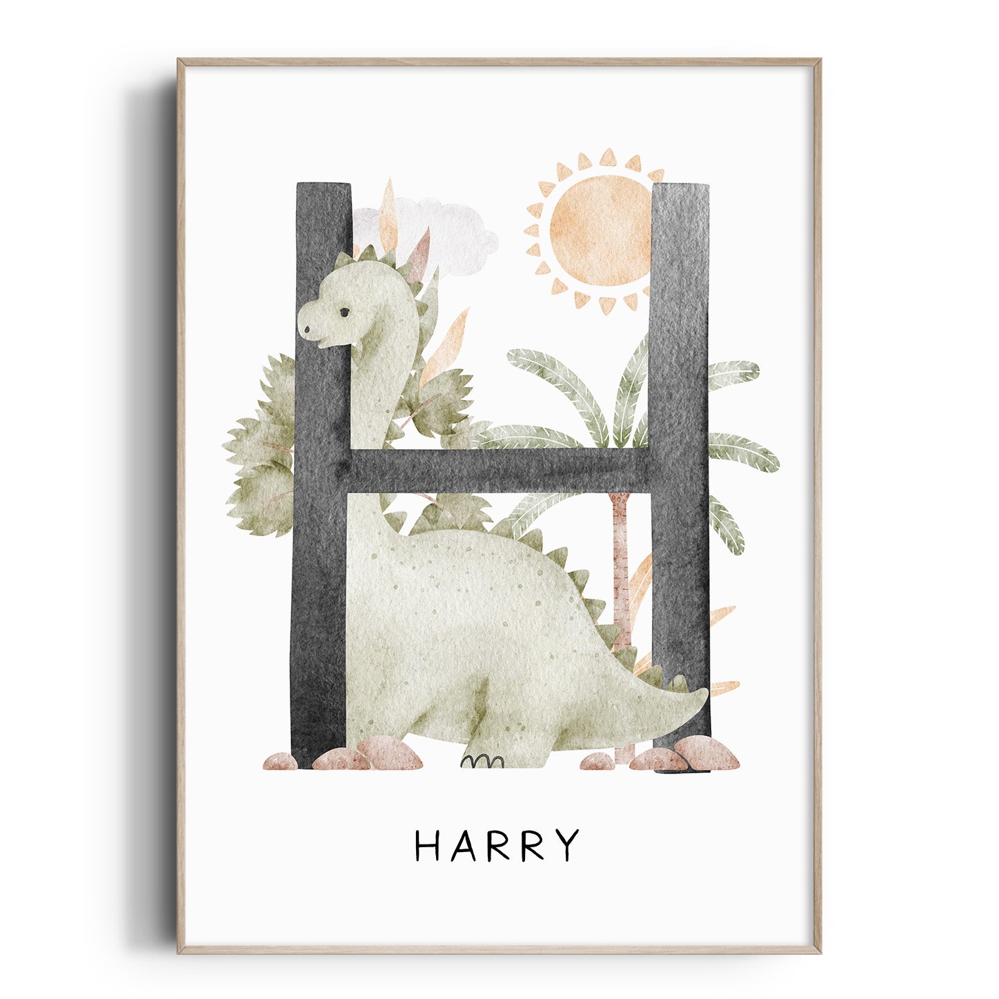 Dinosaur Name Print - Choose Your Dinosaur