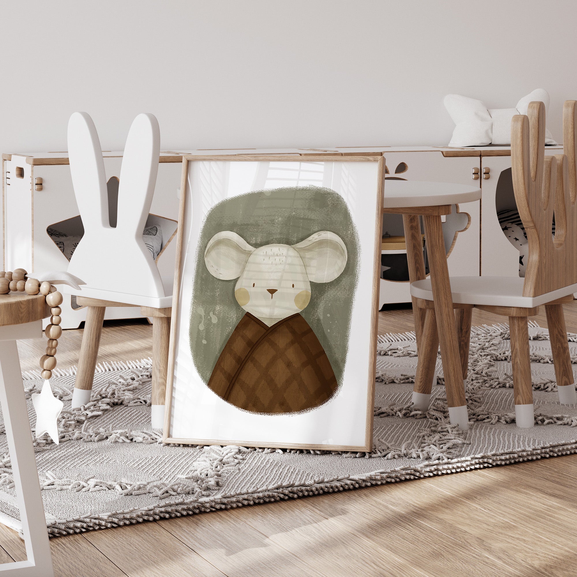 Whimsy Mouse Print