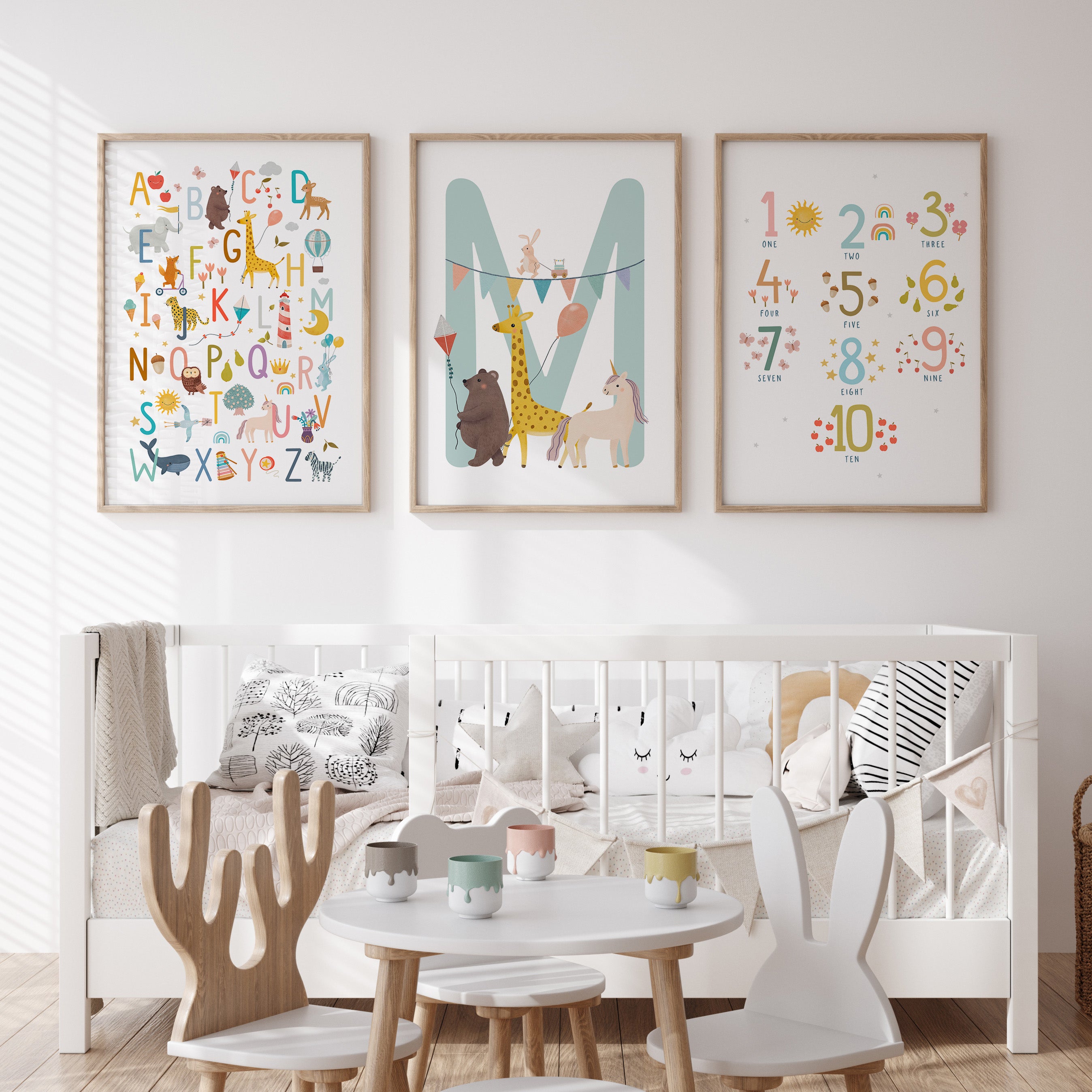 Little Adventure Alphabet, Numbers & Initial Prints