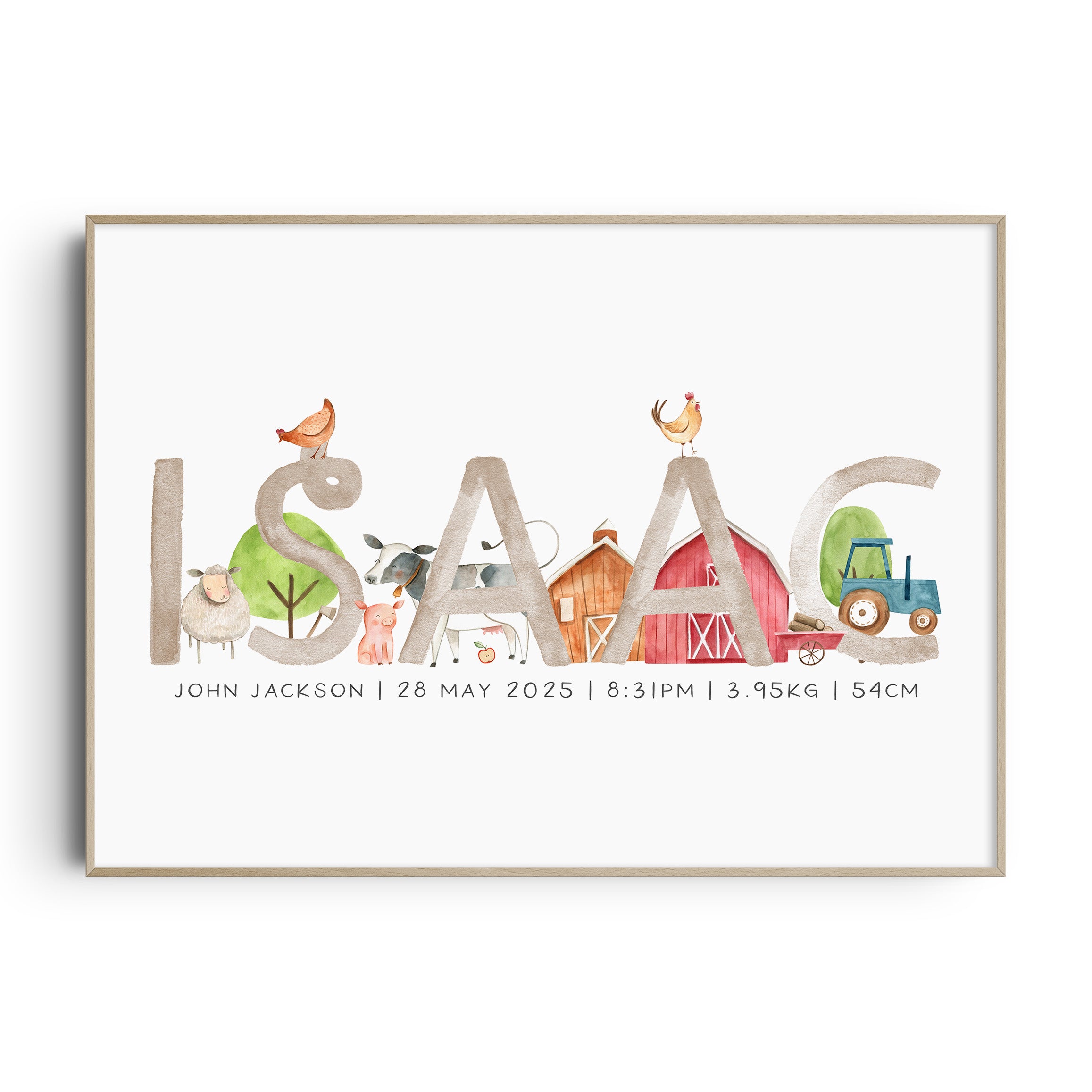 Farm Name Print