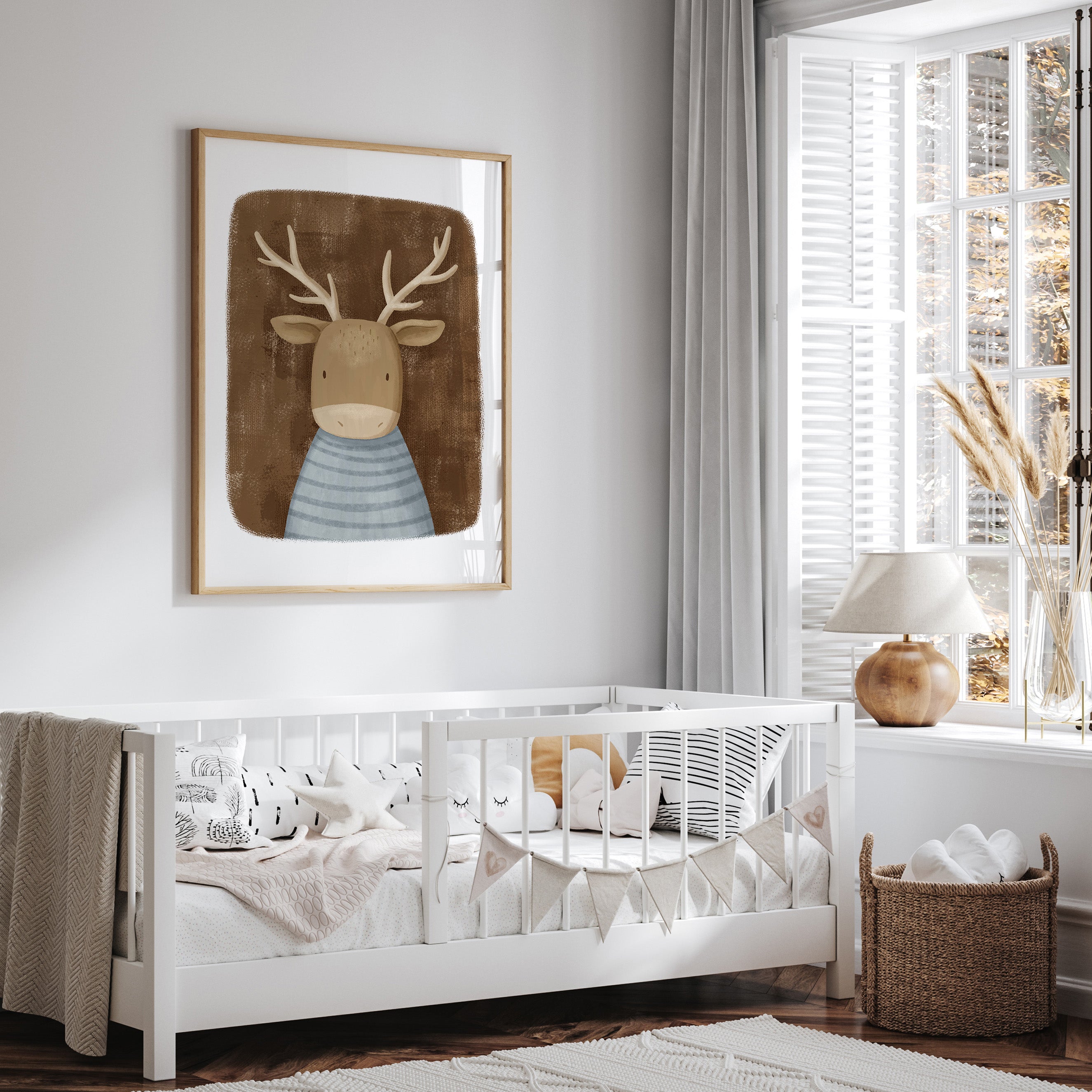 Whimsy Deer Print