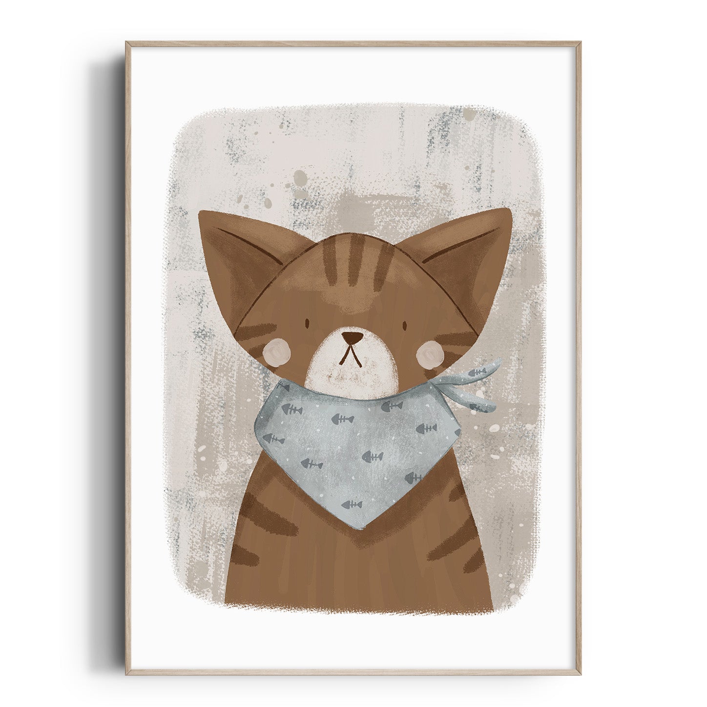 Whimsy Kitten Print