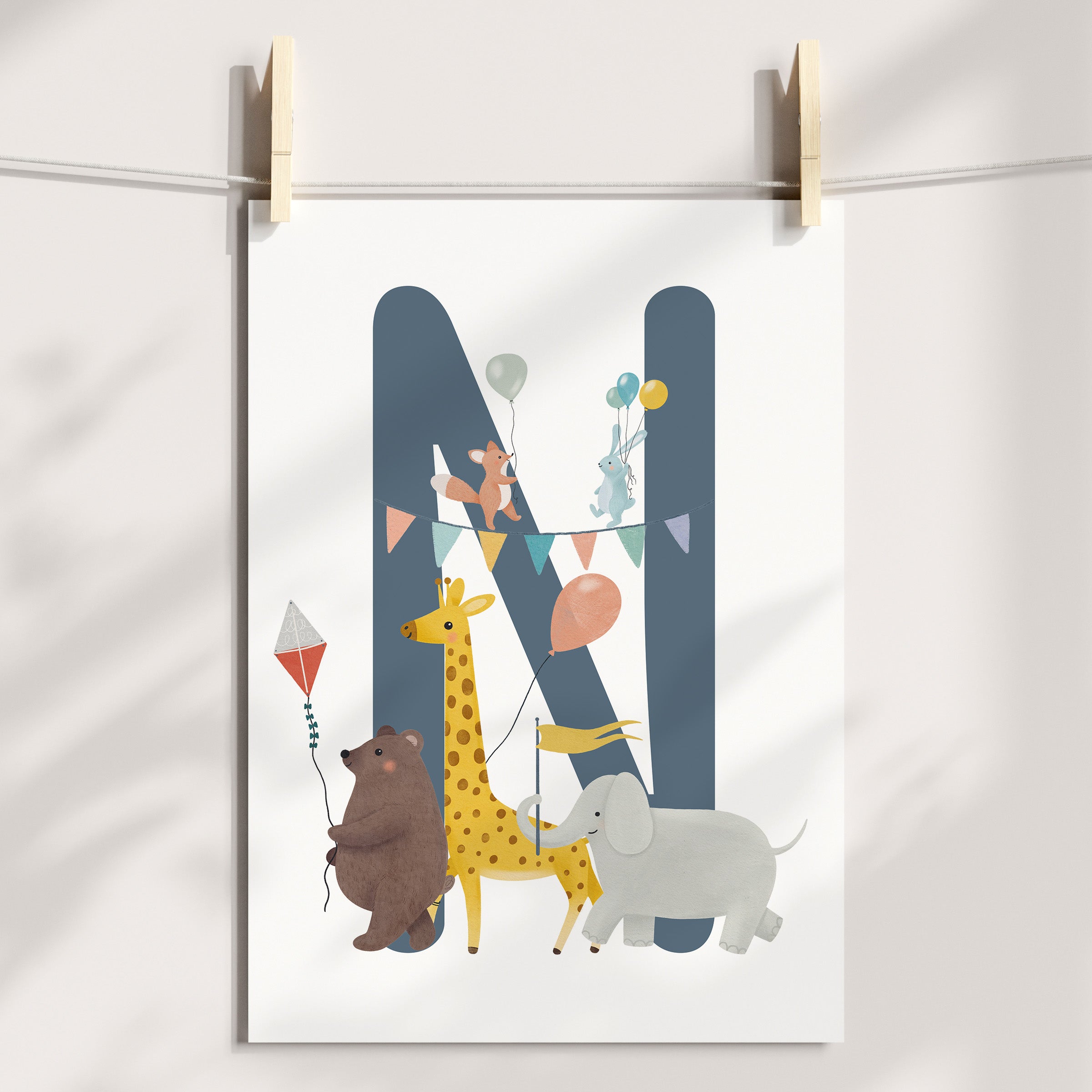 Little Adventure Alphabet, Numbers & Initial Prints