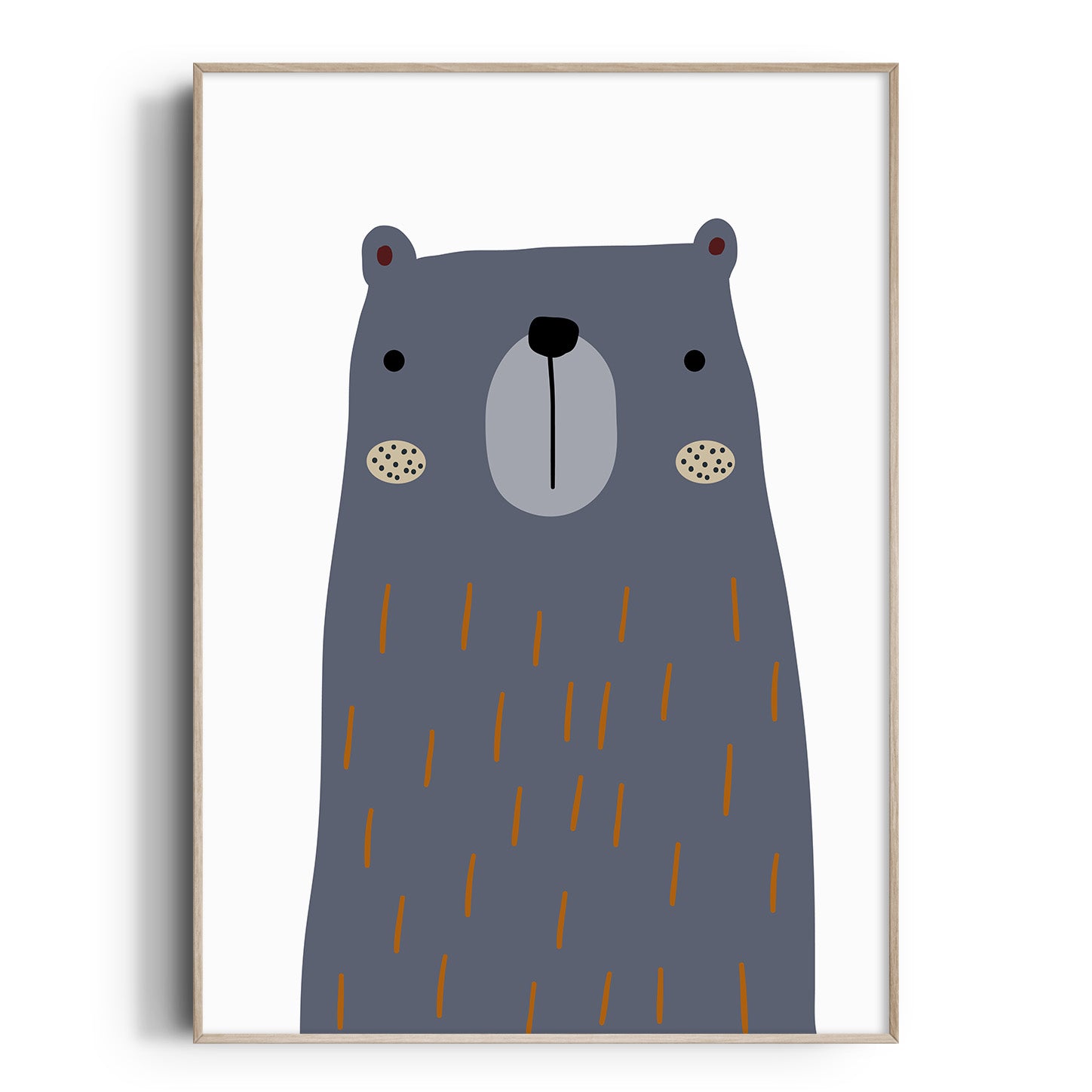 Woodland Bear Print