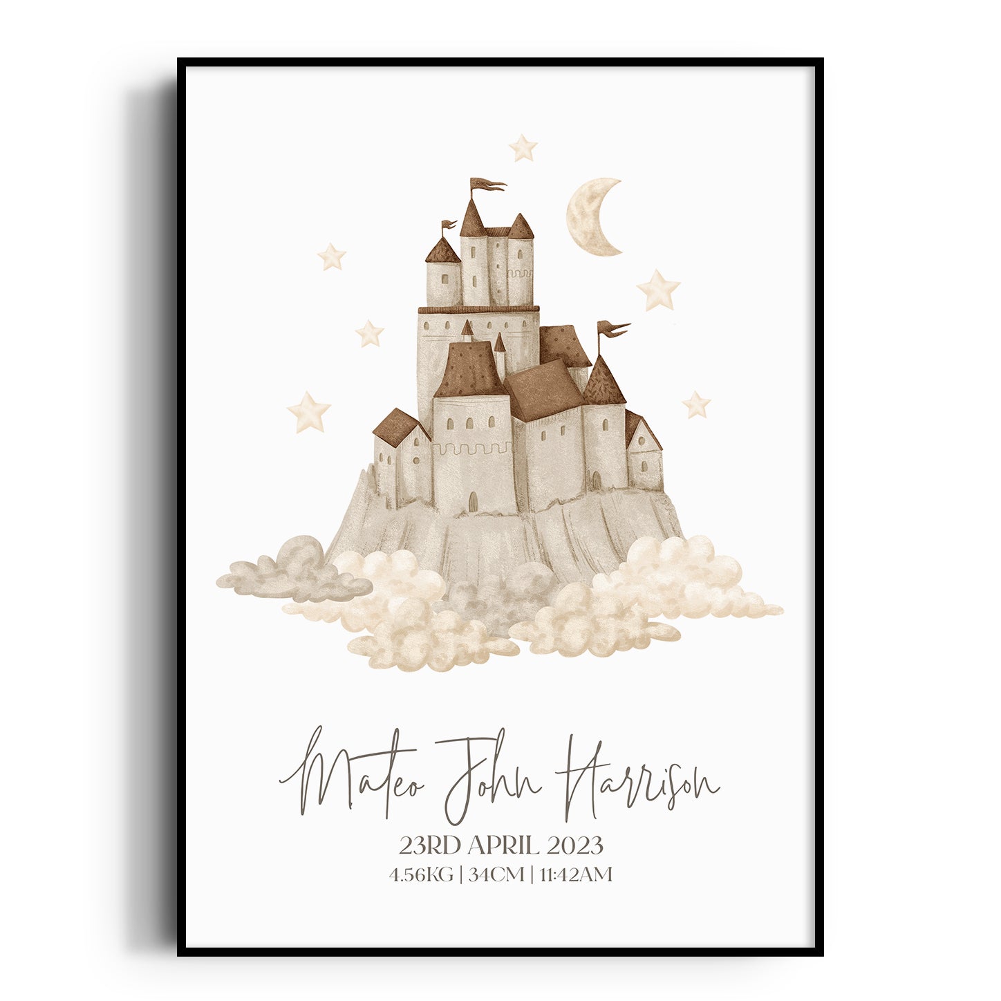 Mystic Castle Birth Print