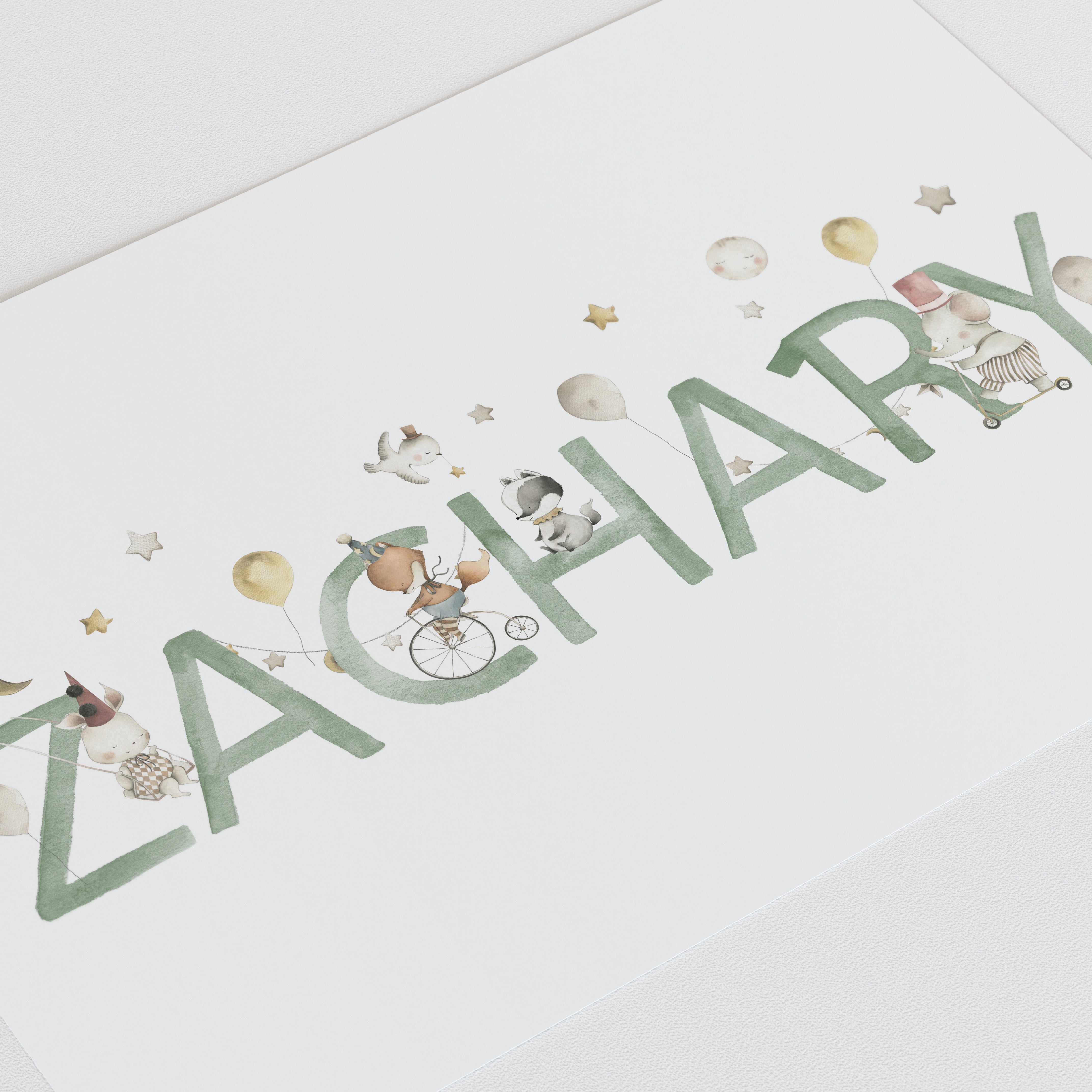 Circus Name Print