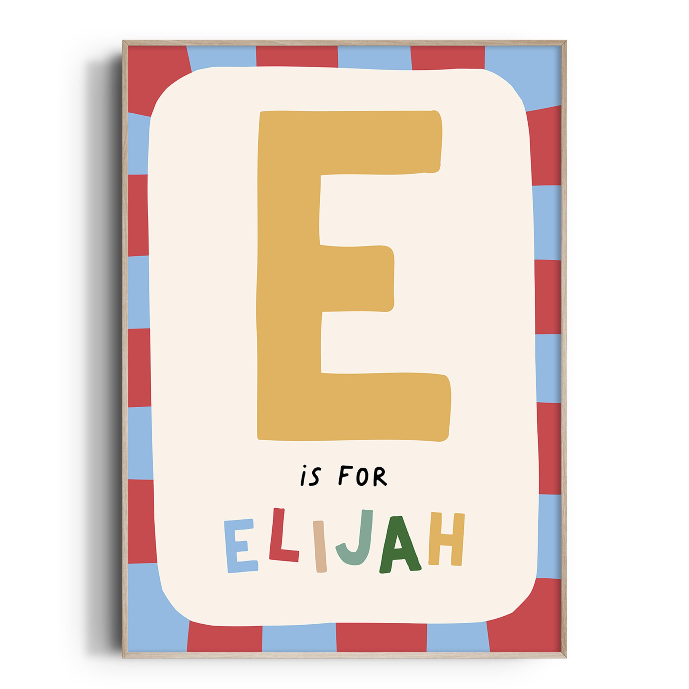 Checker Name & Initial Print