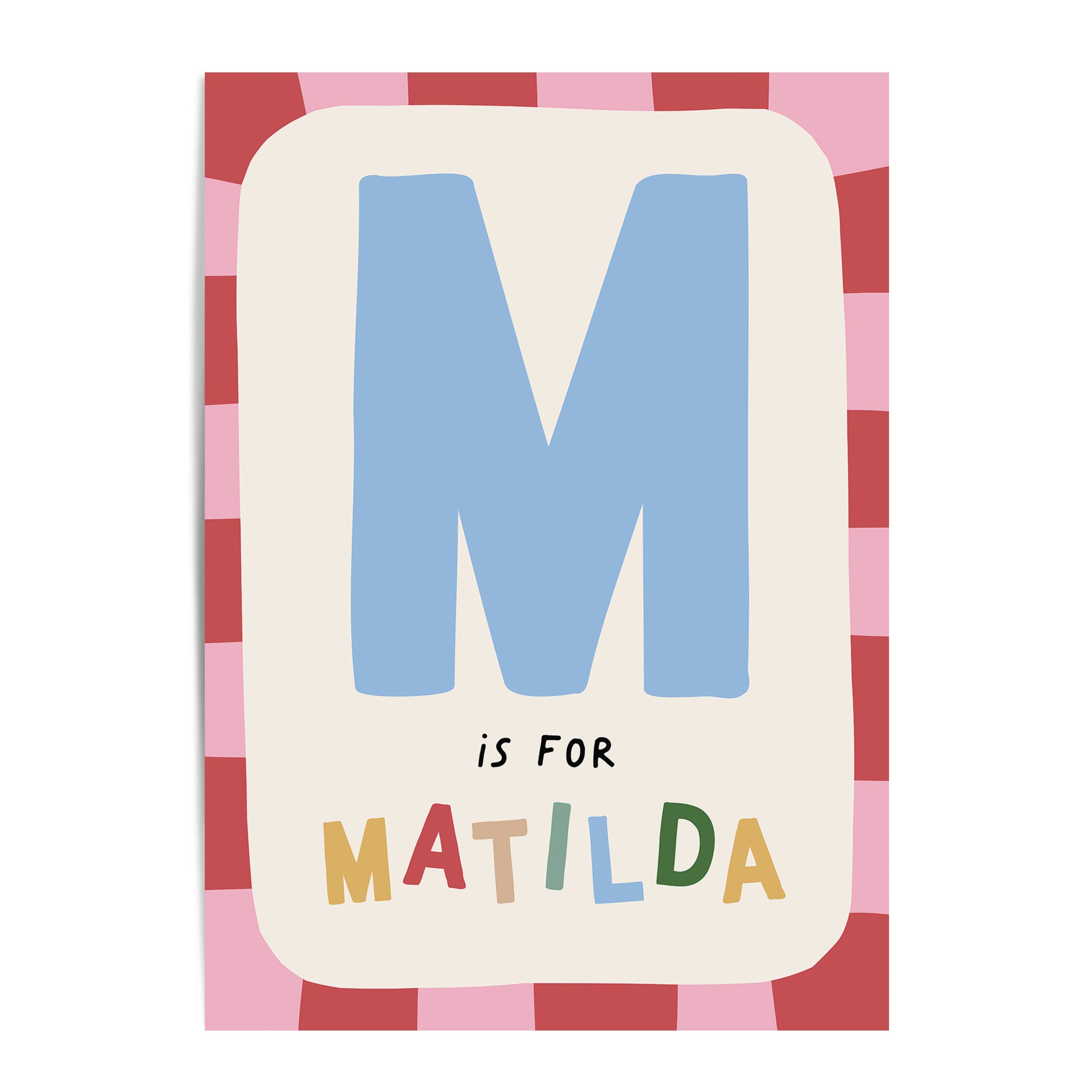 Checker Name & Initial Print