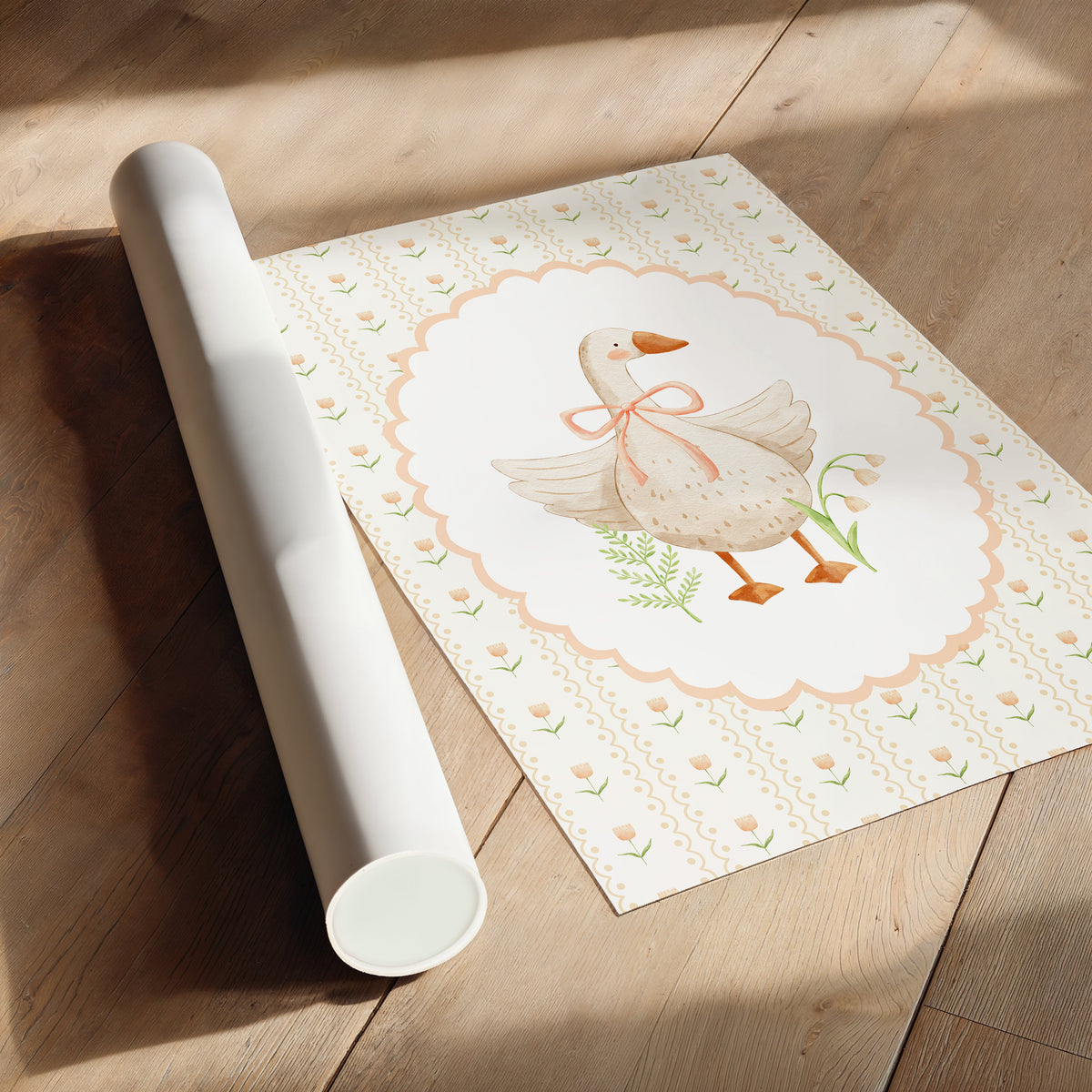 Cottagecore Duck Print