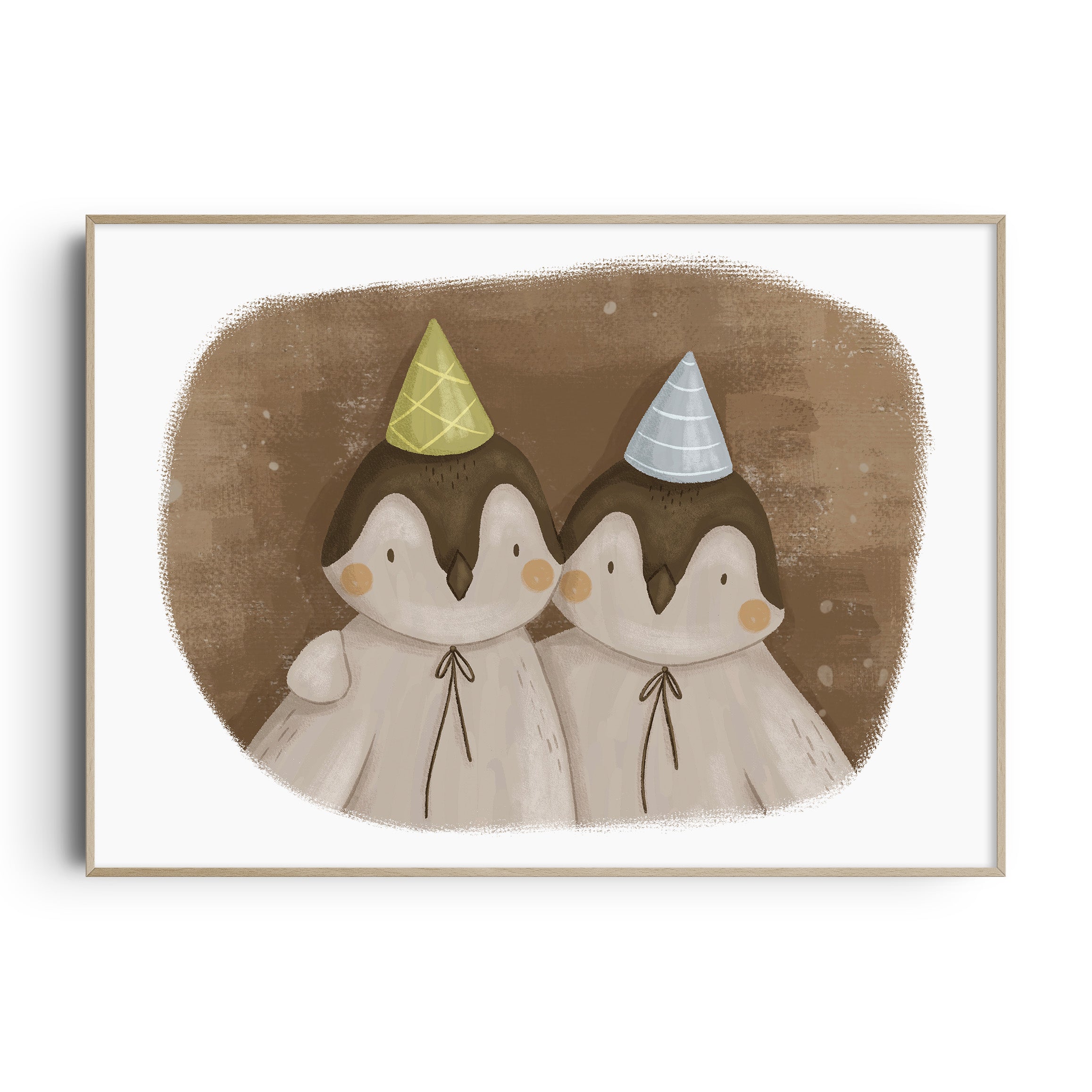 Whimsy Penguins Print