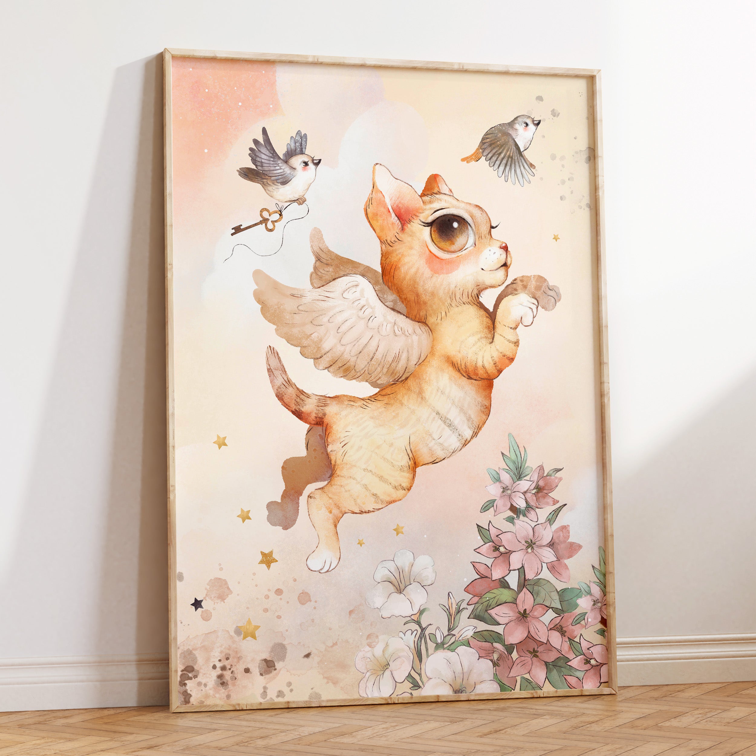 Magical Kitten Print