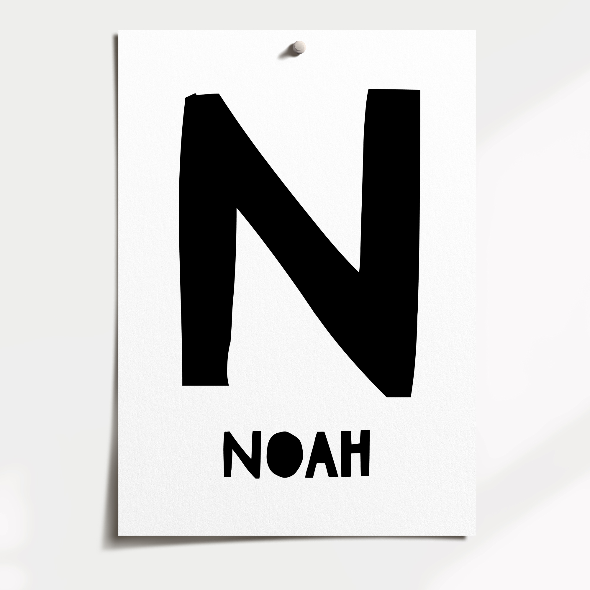 Walrus, Bear & Name Prints