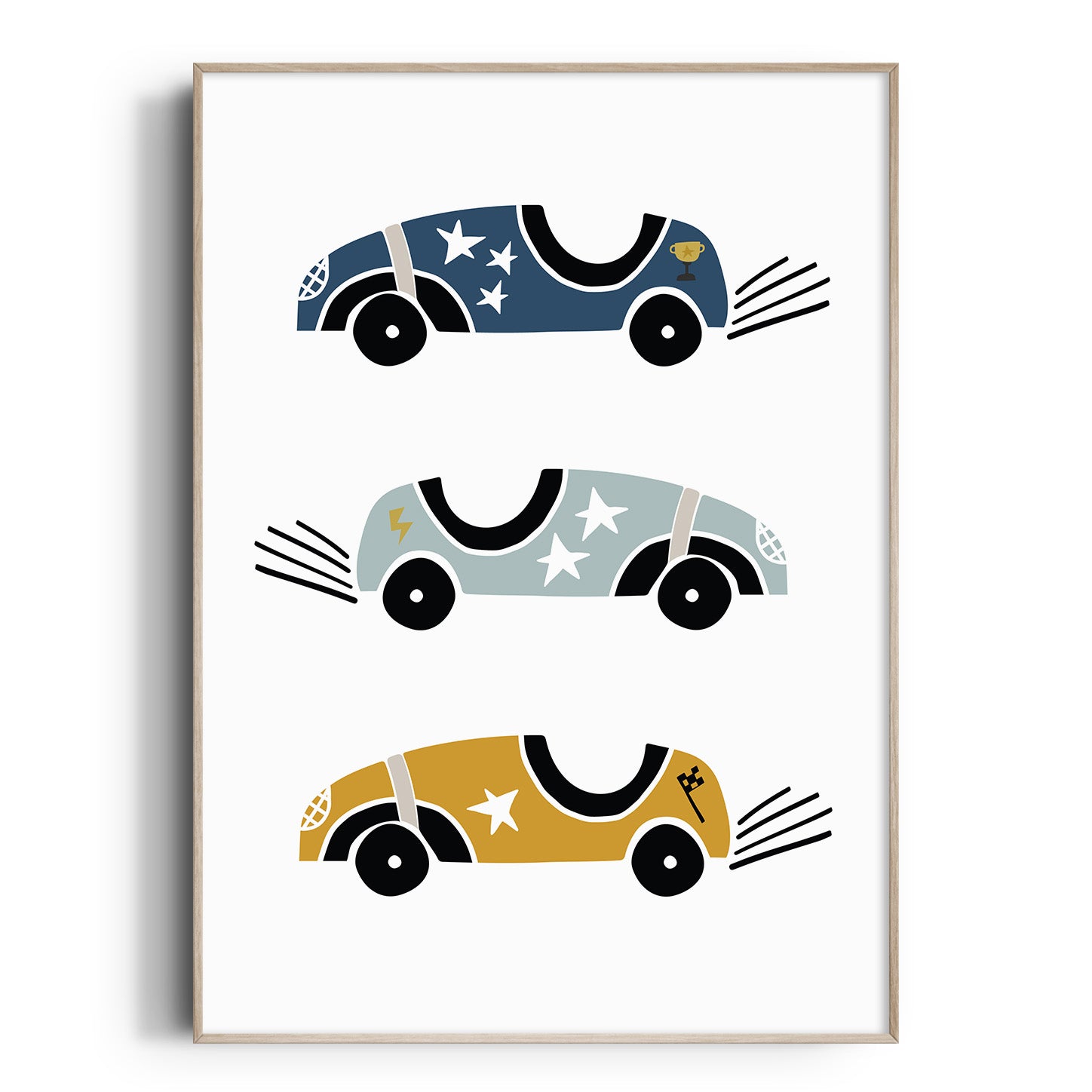 Racing Cars Print