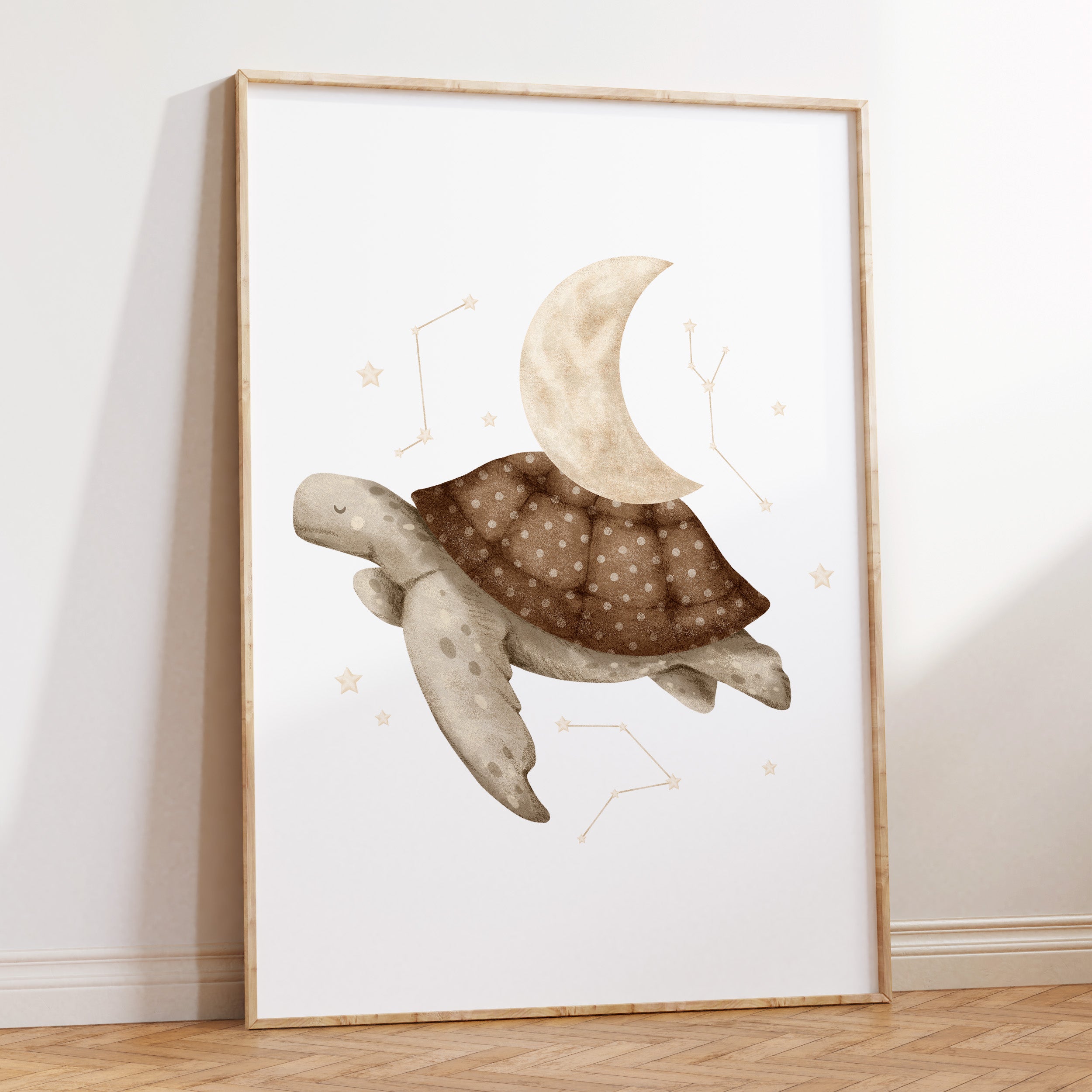Boho Turtle Print