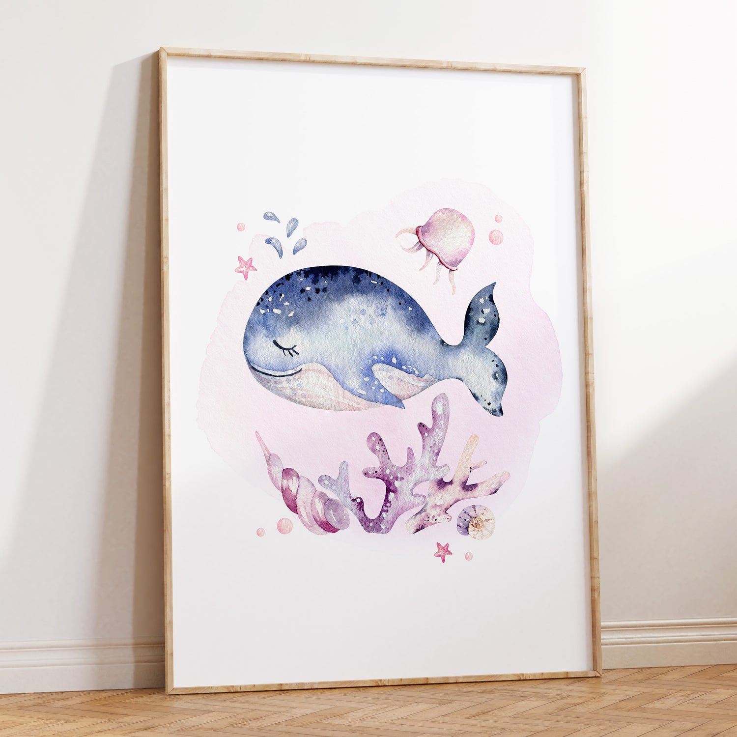 Baby Whale Print