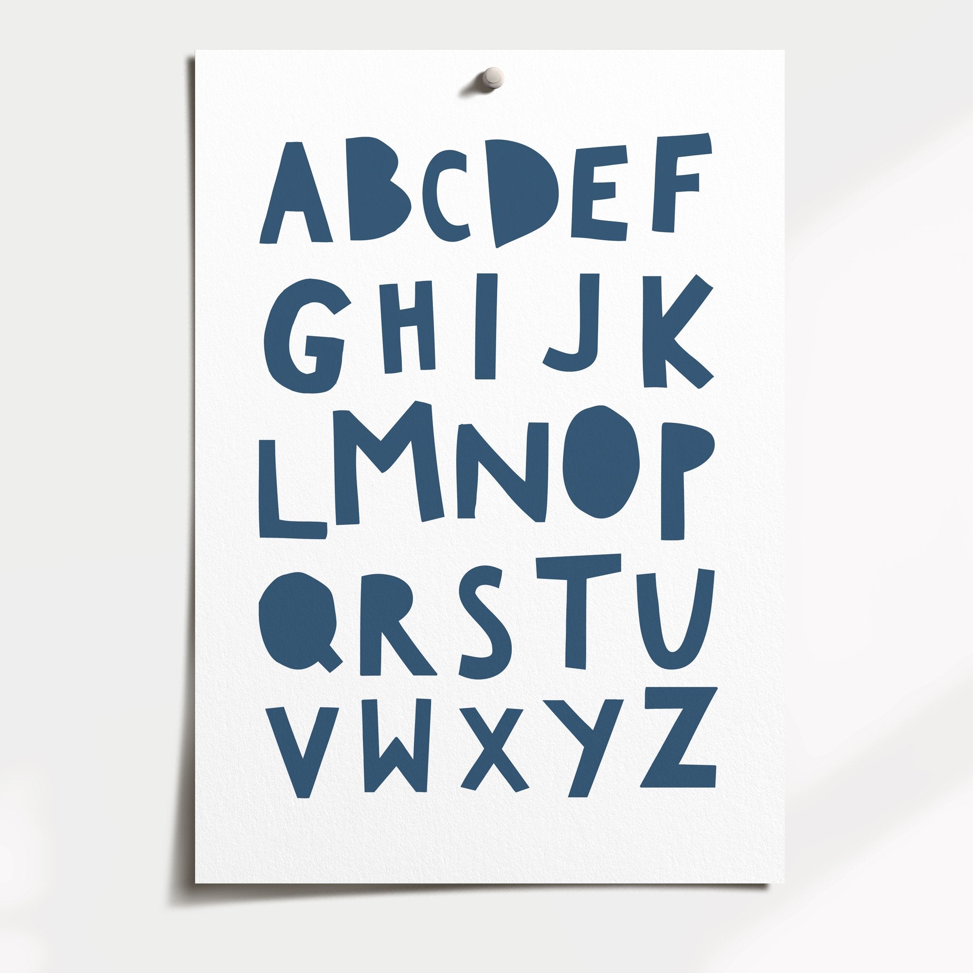 Alphabet & Dinosaur Prints