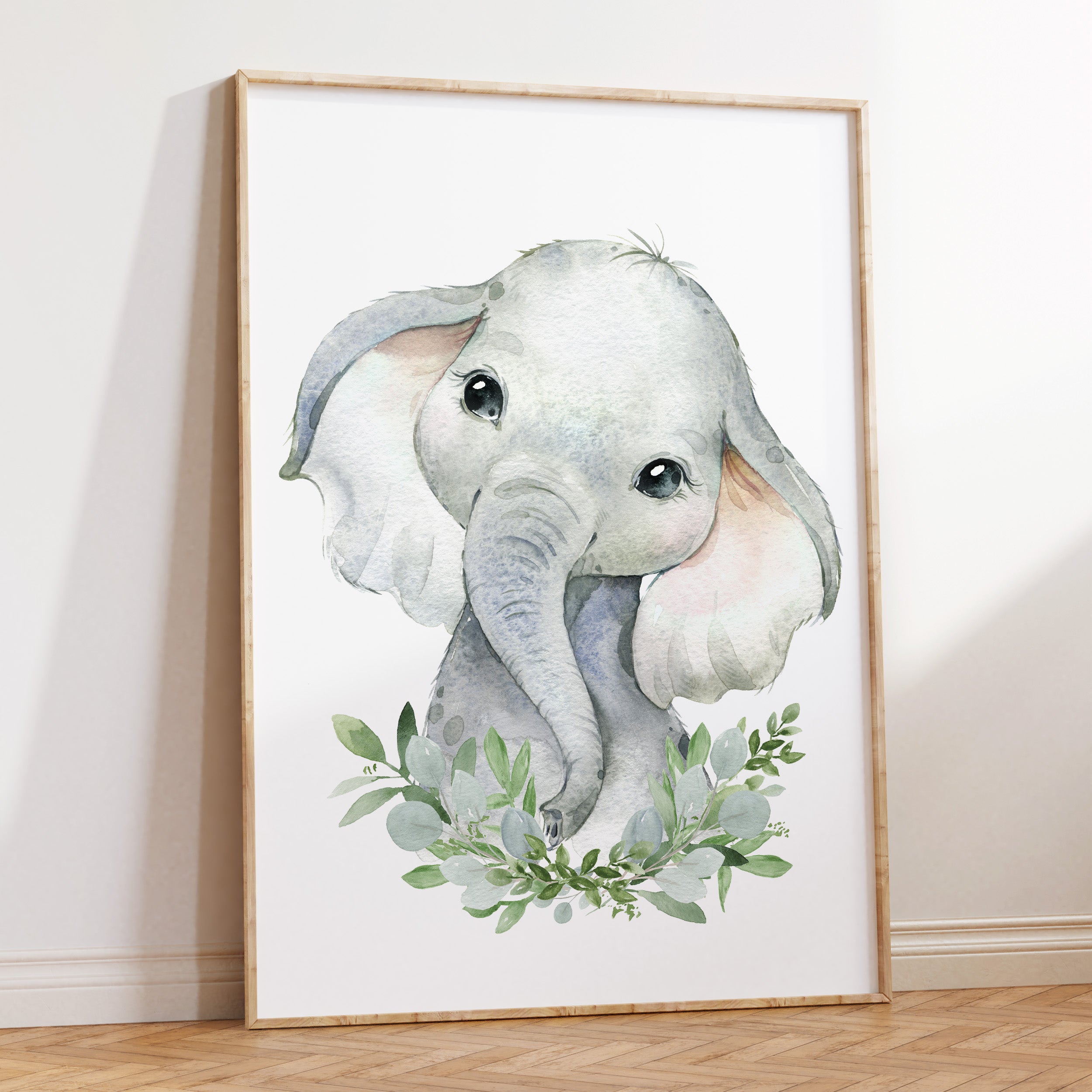 Baby Elephant Print