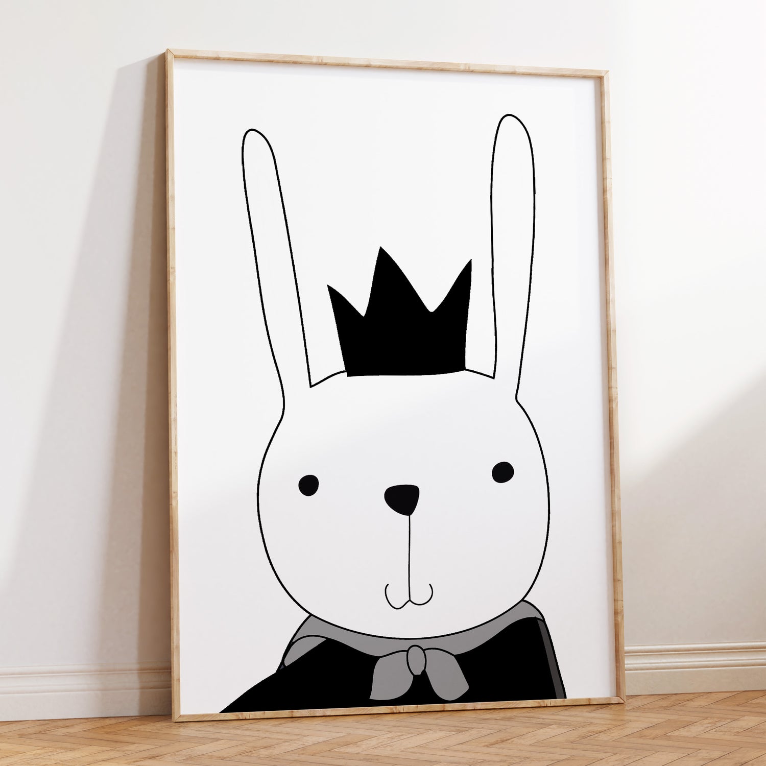 Bunny King Print