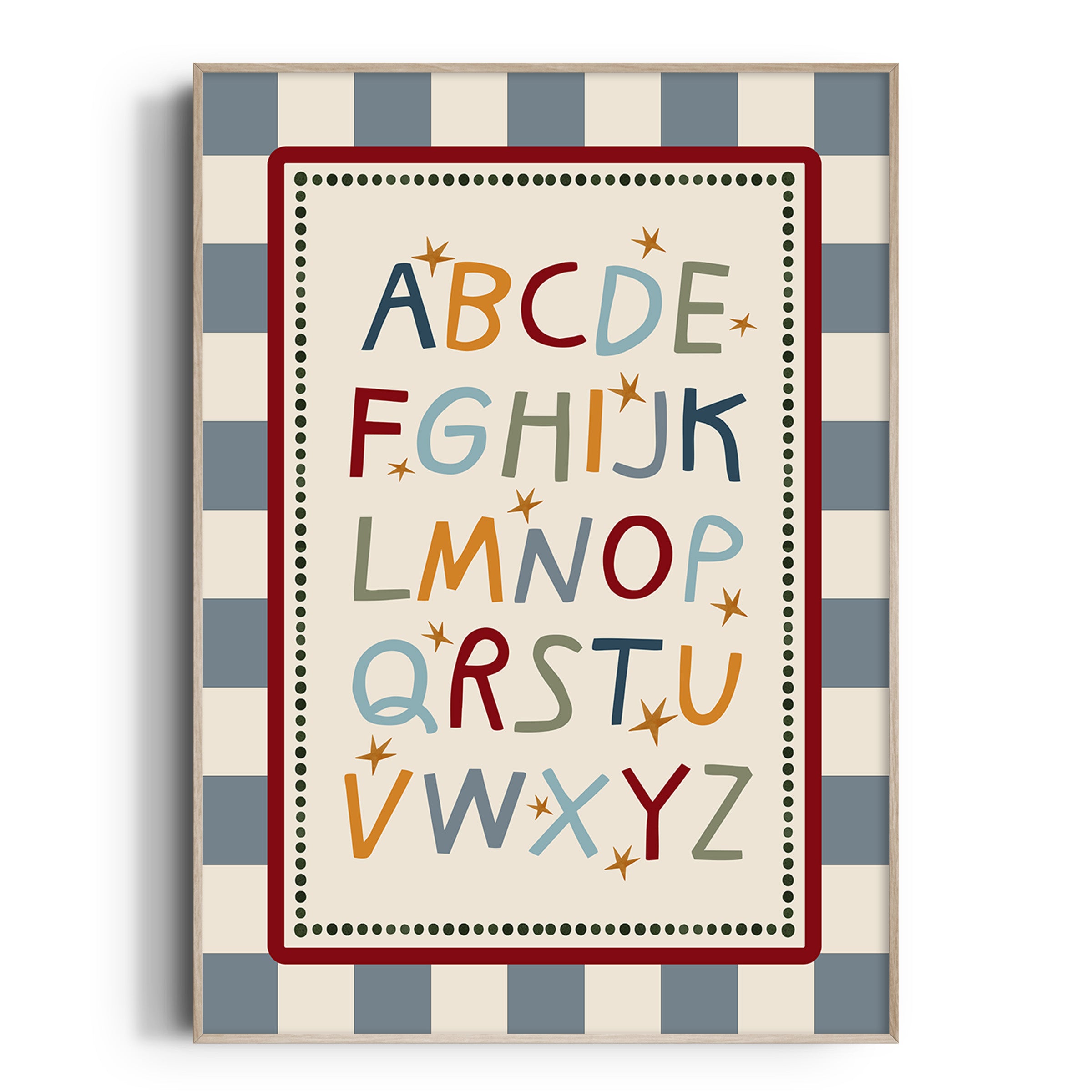 Check ABC Alphabet Print