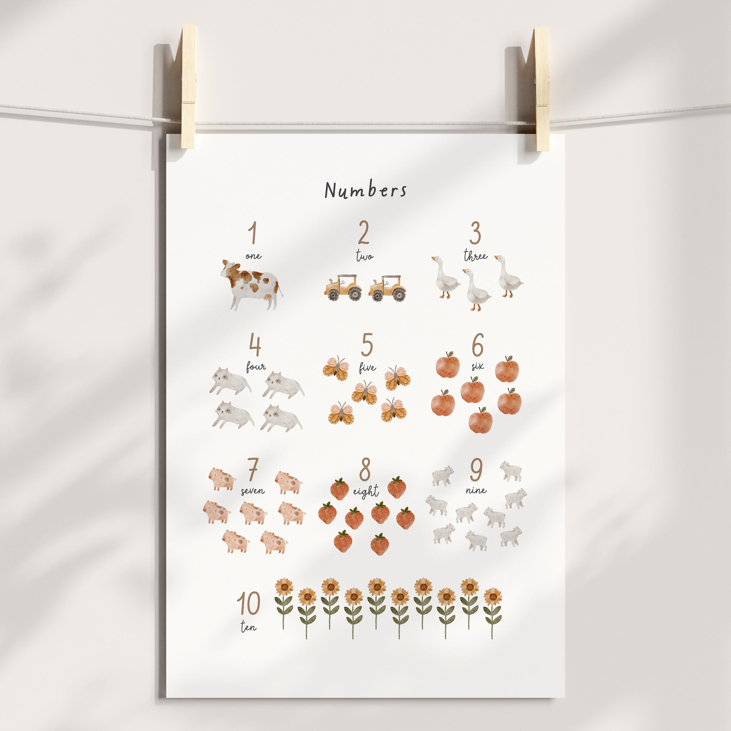 On The Farm Prints