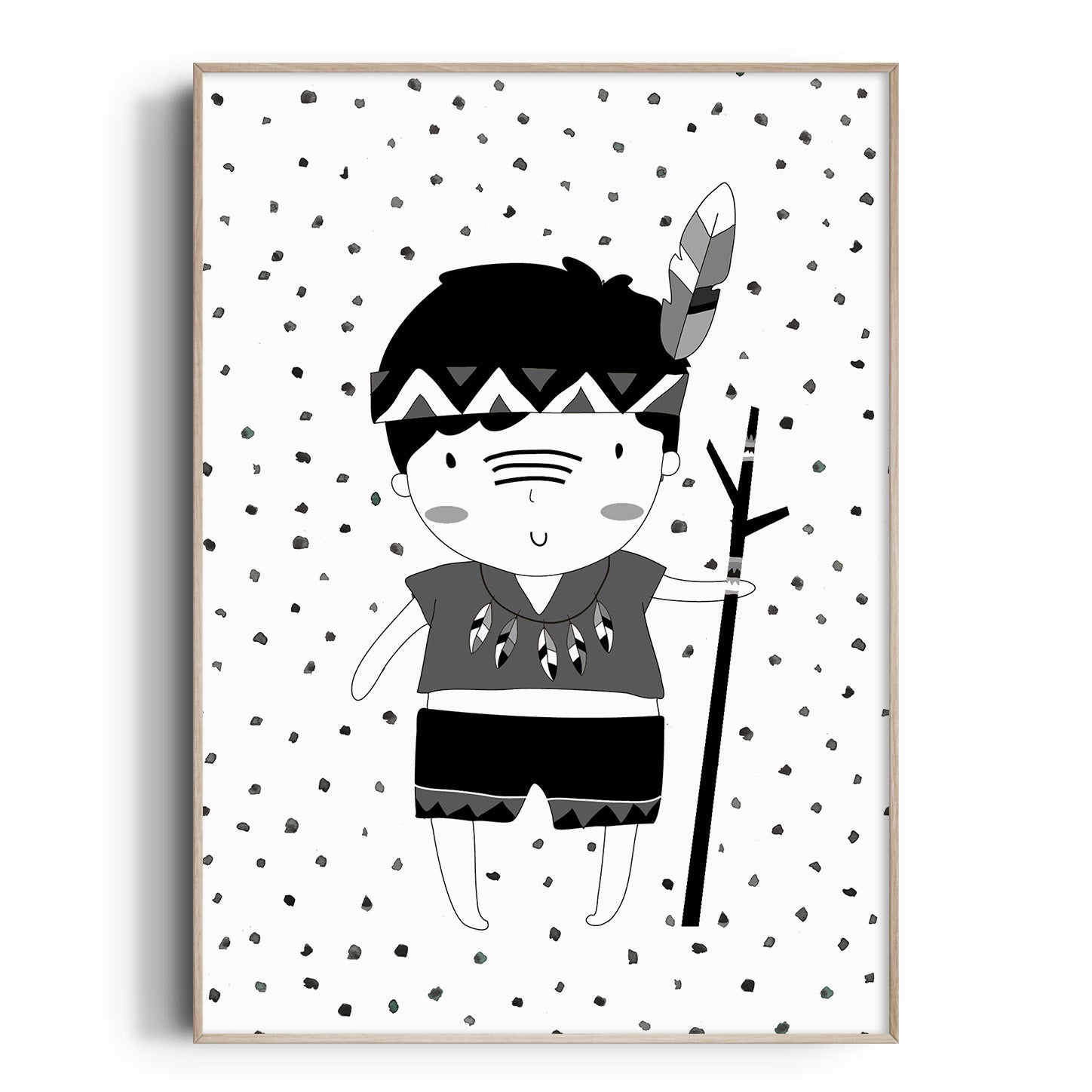 Tribal Boy Print