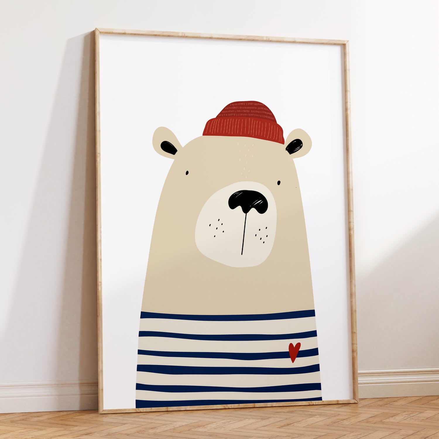 Bear Sailor Print