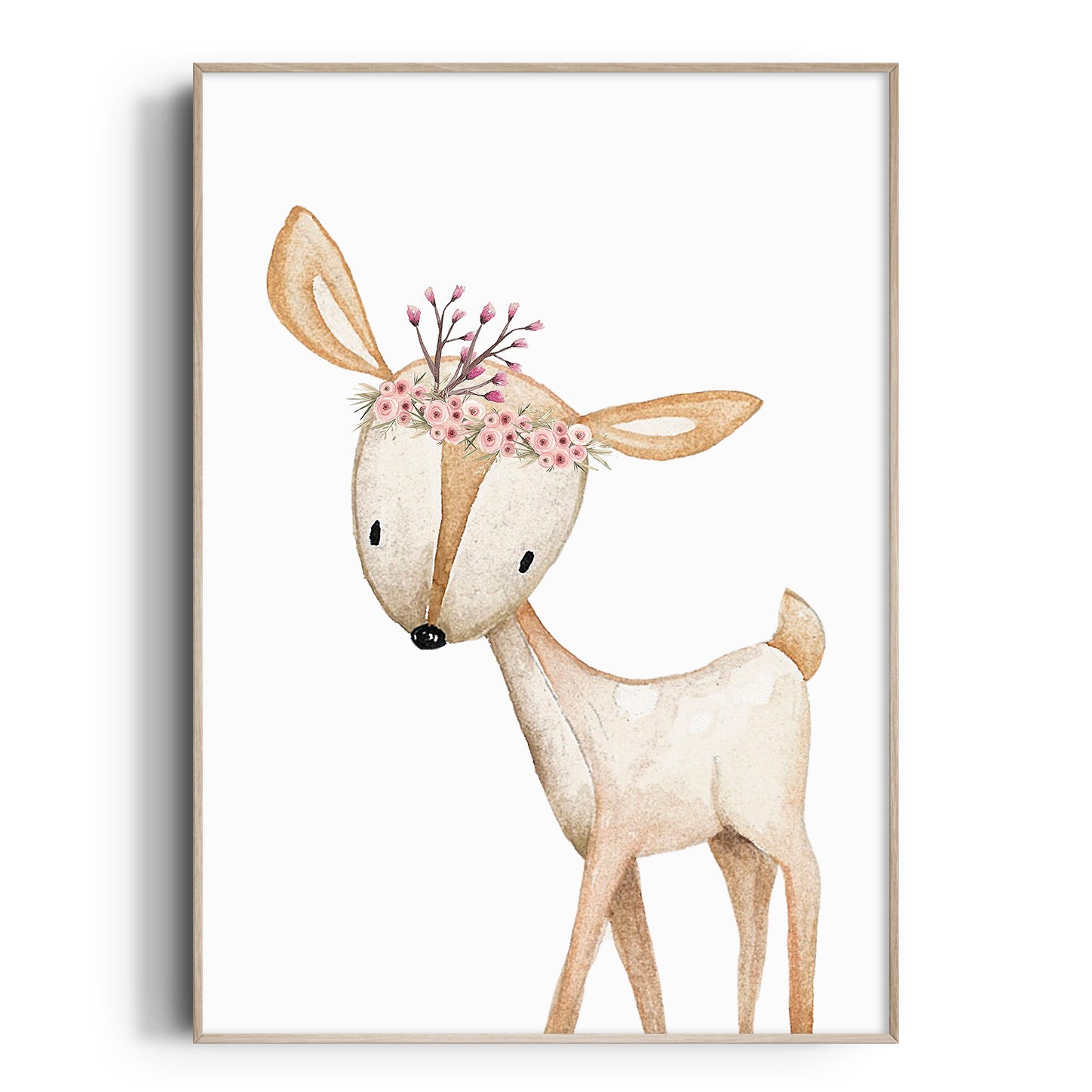 Woodland Deer Print