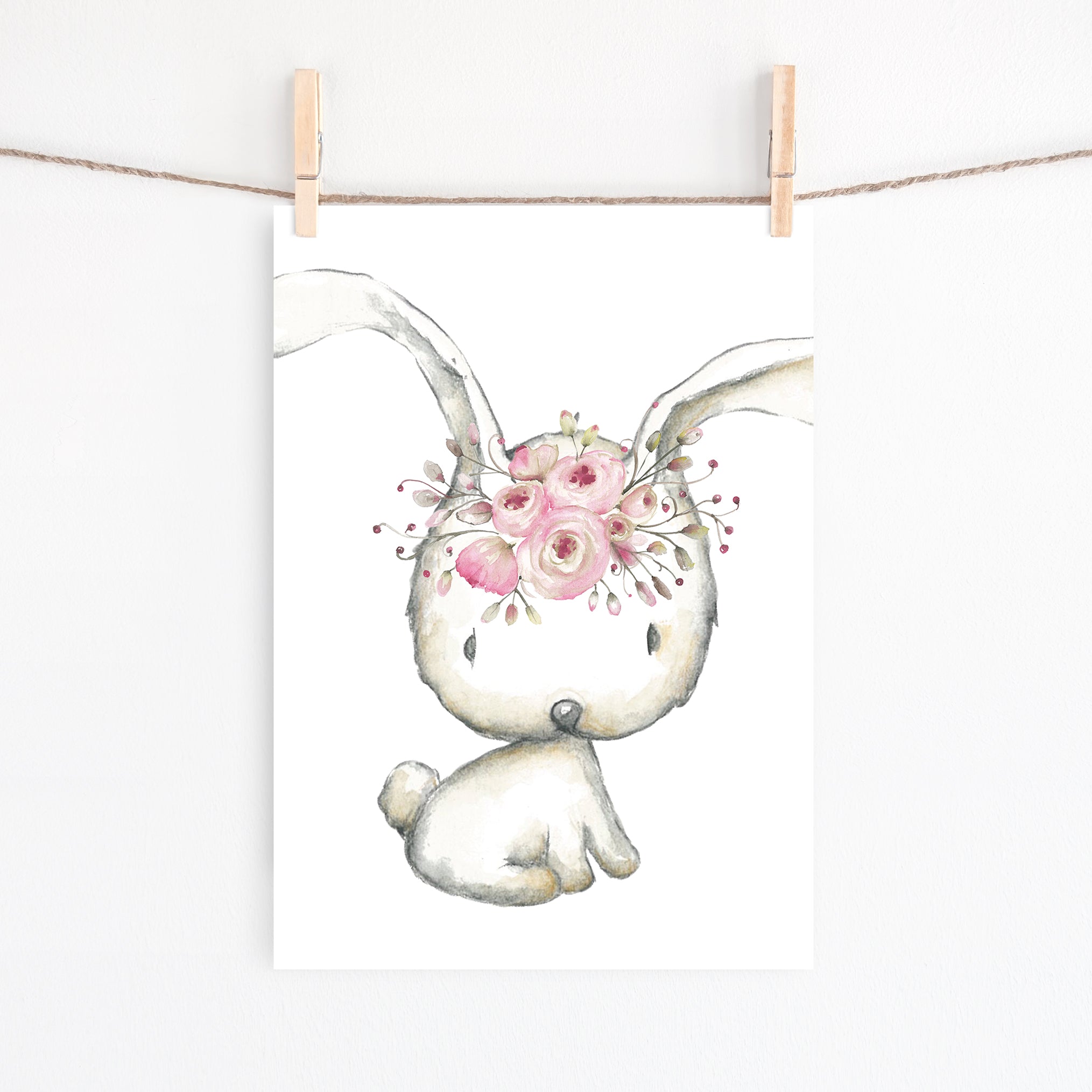 Woodland Bunny & Birth Prints