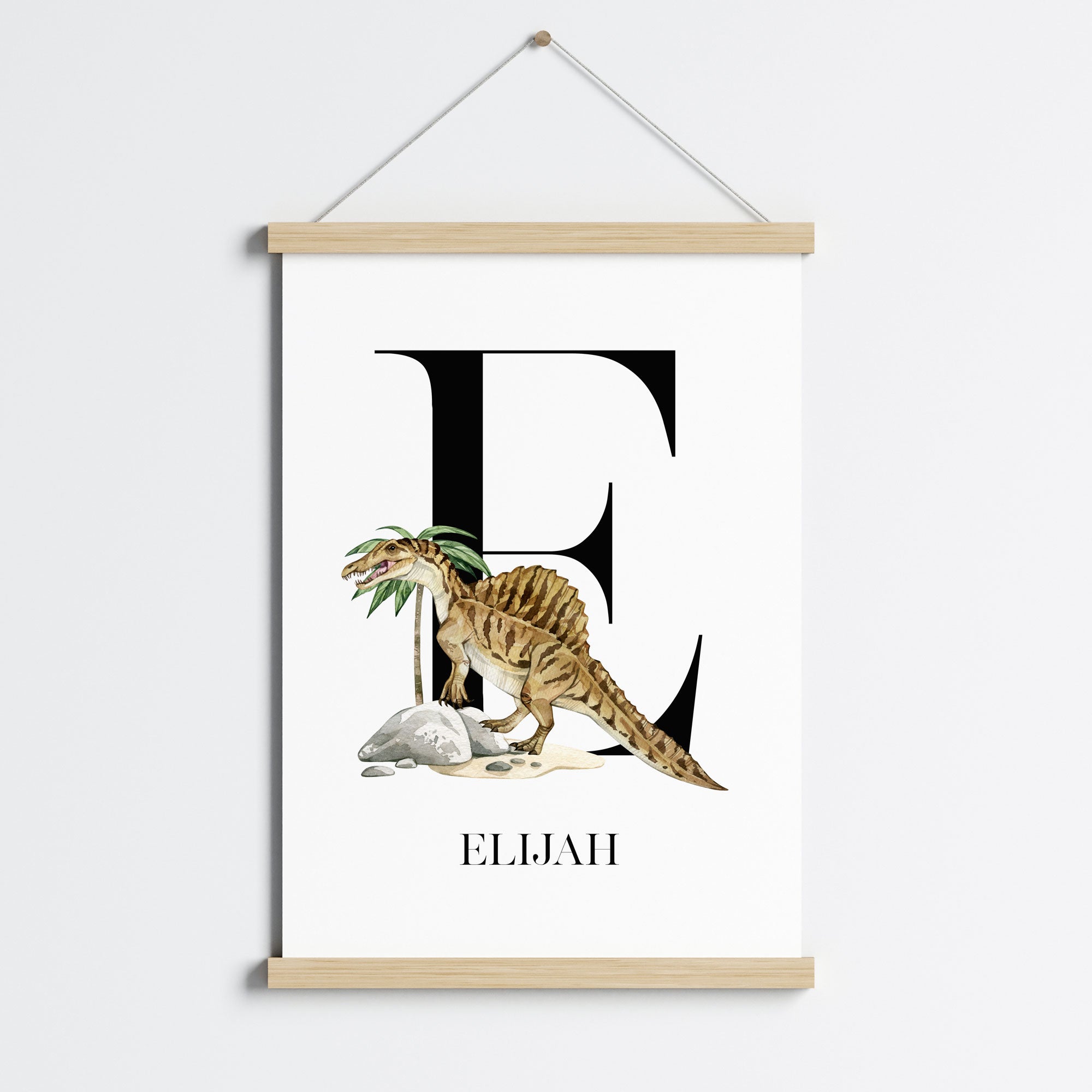 Spinosaurus Name Print