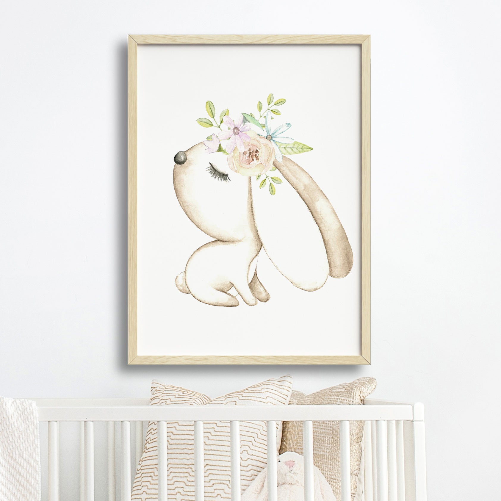 Woodland Bunny Print