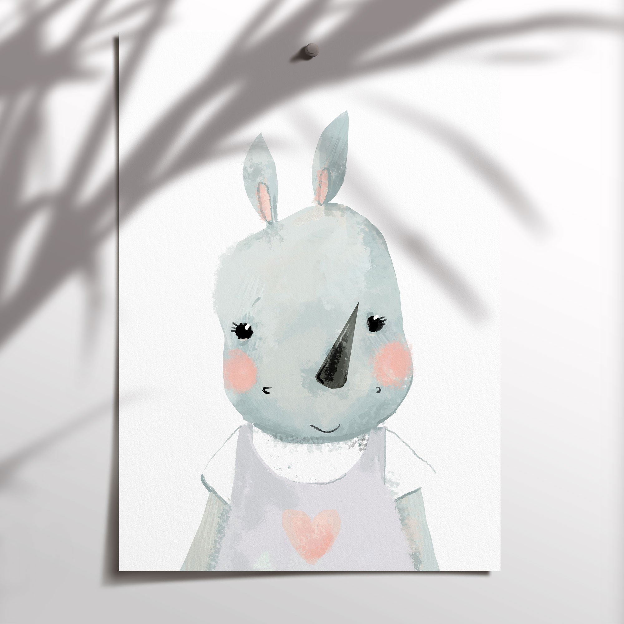 Little Miss Hippo Print