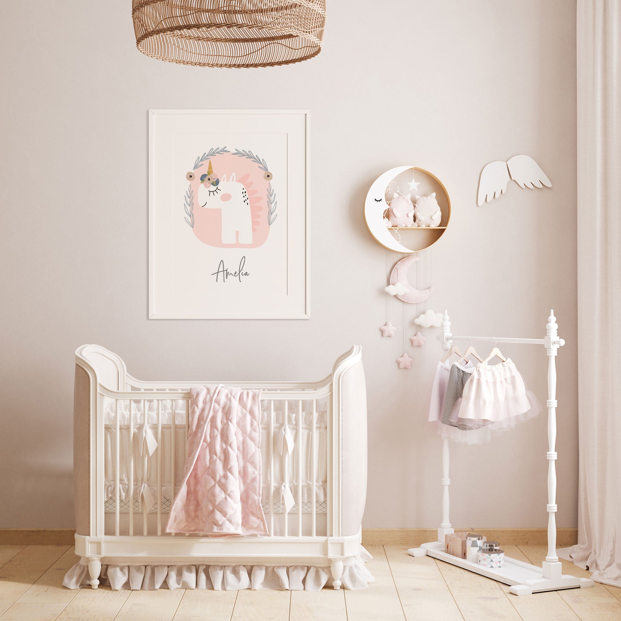 Unicorn Name Print