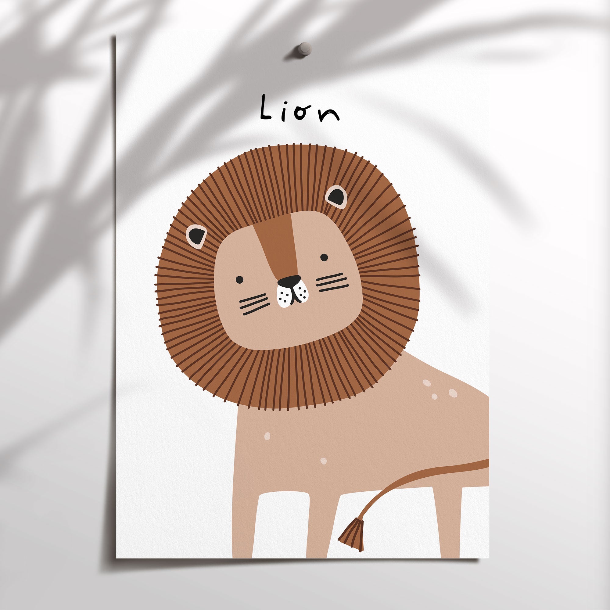 Zebra, Lion & Name Prints