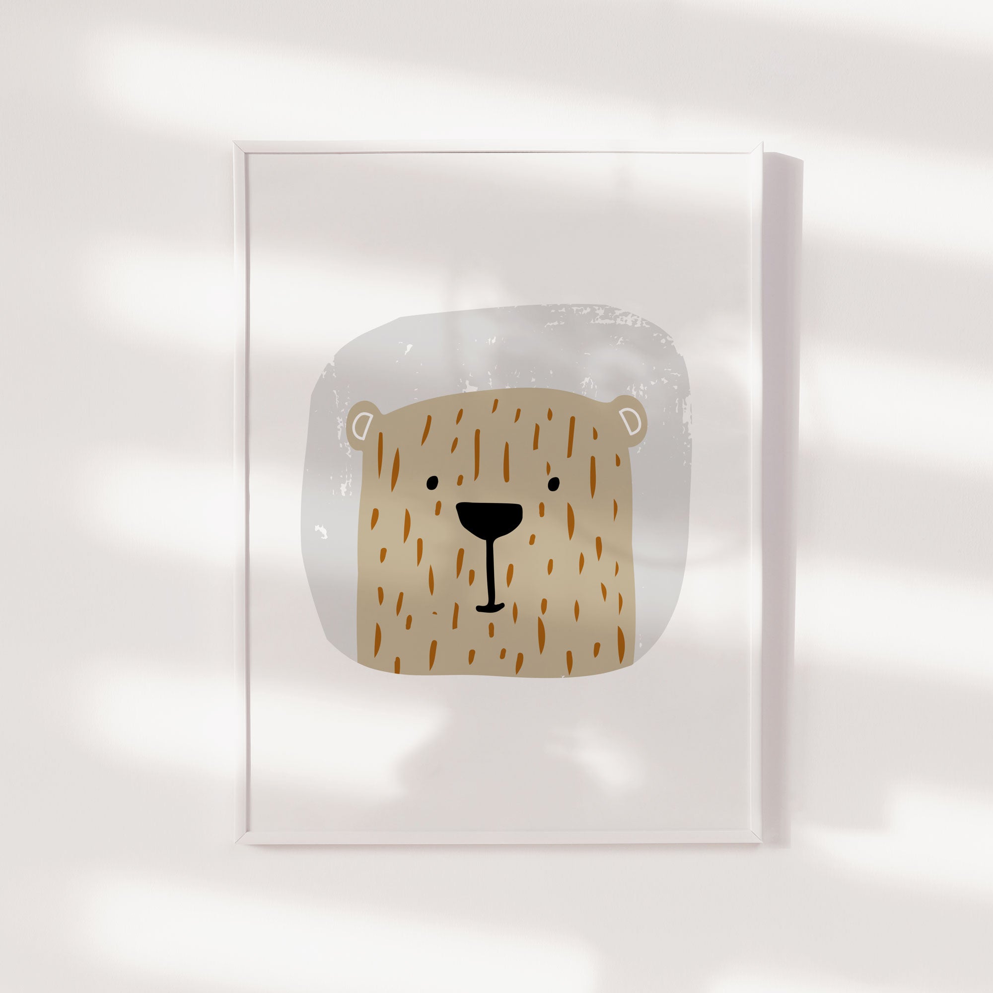 Woodland Bear Print
