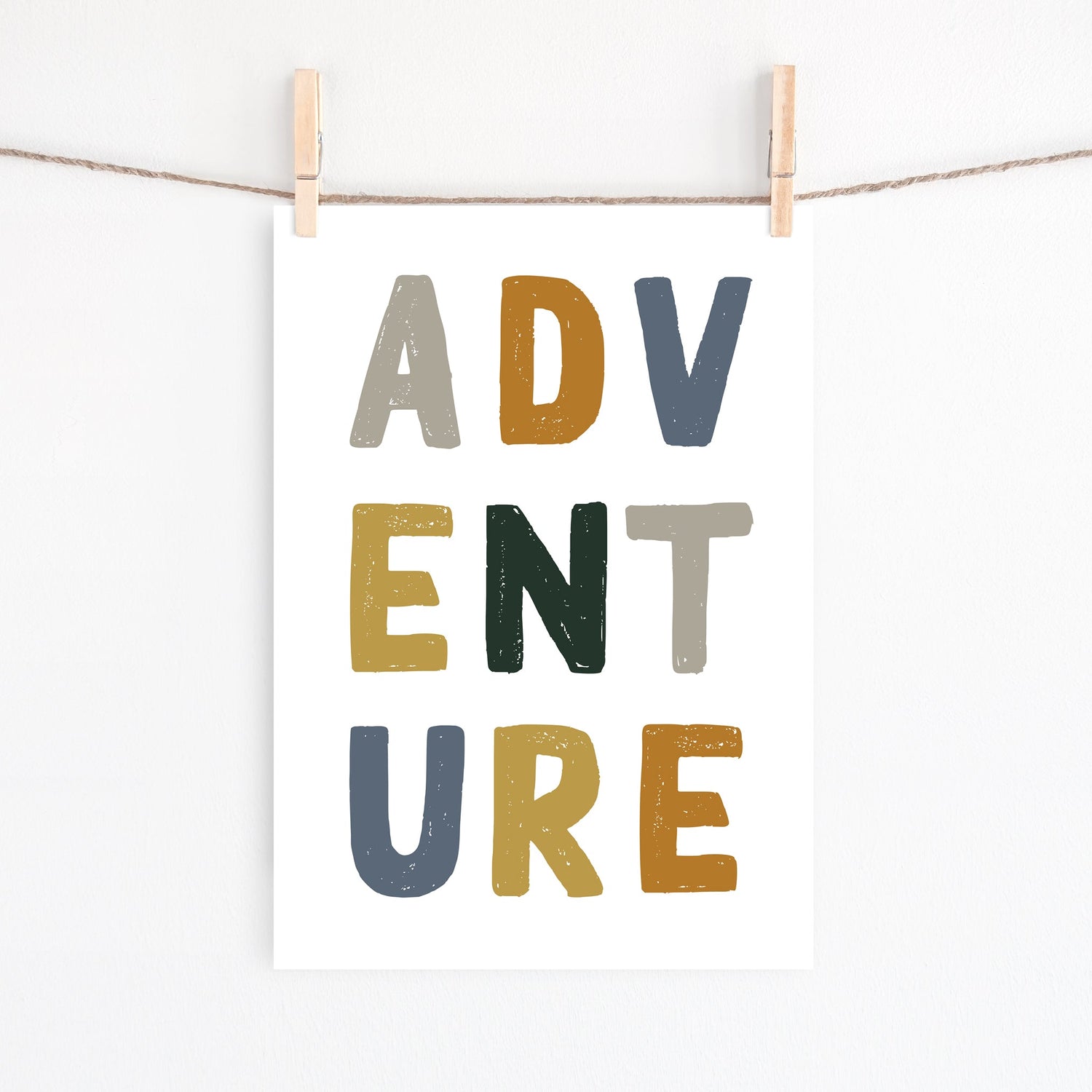 Adventure, Lion & Name Prints