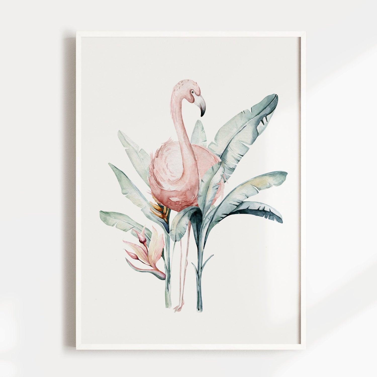 African Flamingos & Name Prints