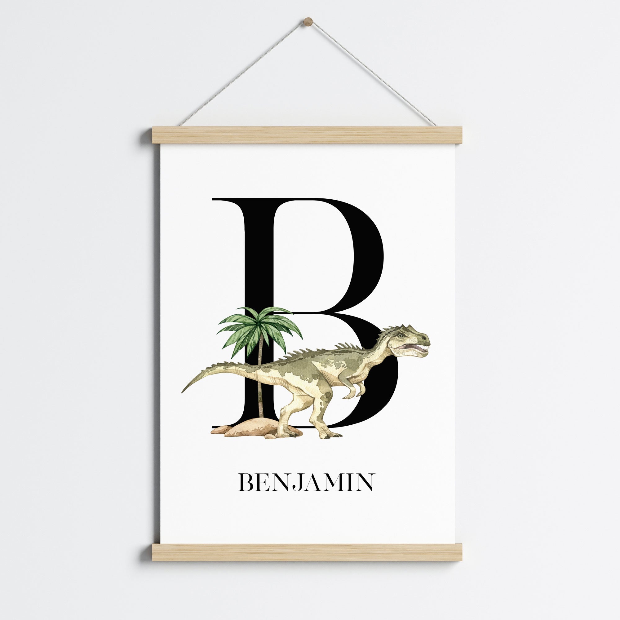 Allosaurus Name Print