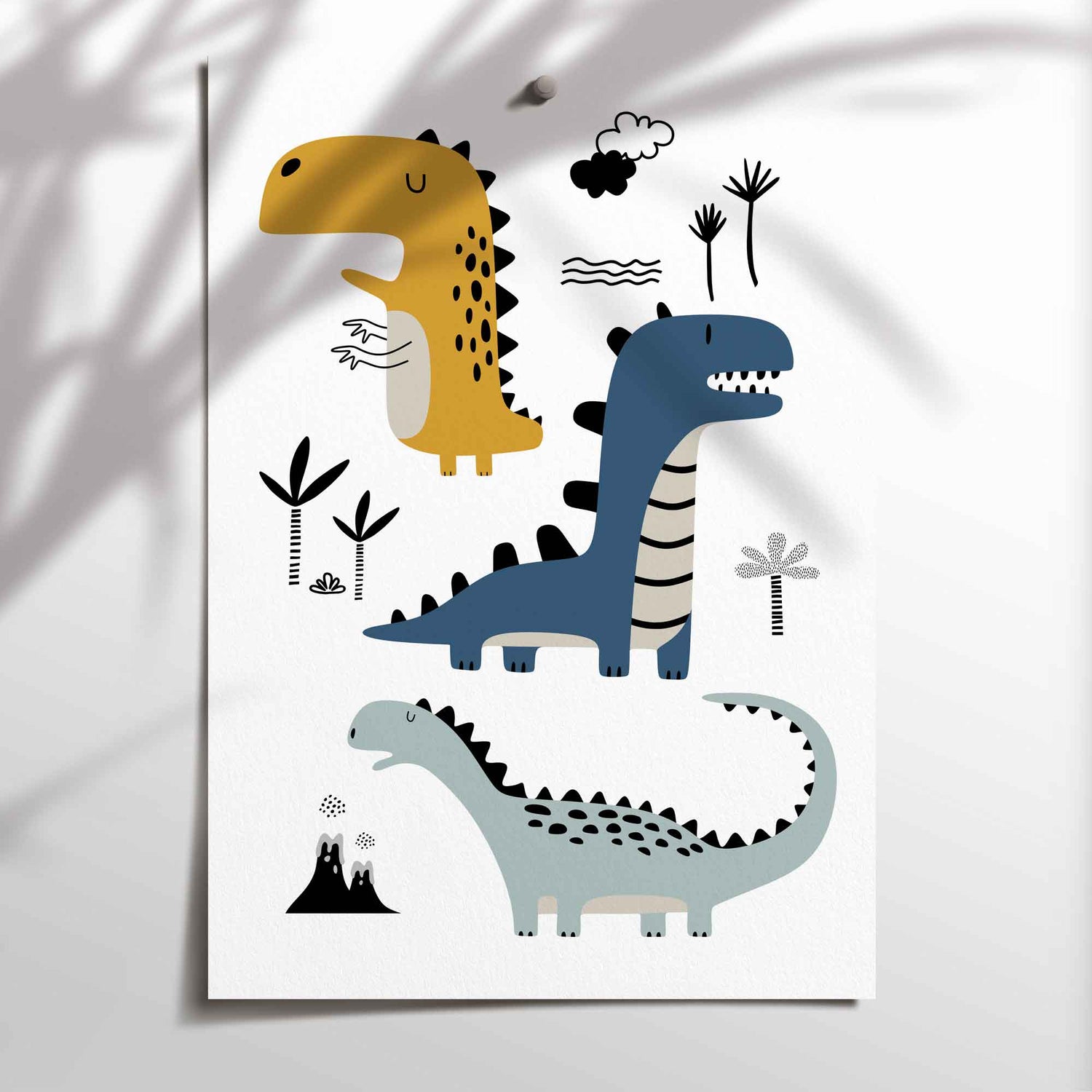 Alphabet & Dinosaur Prints