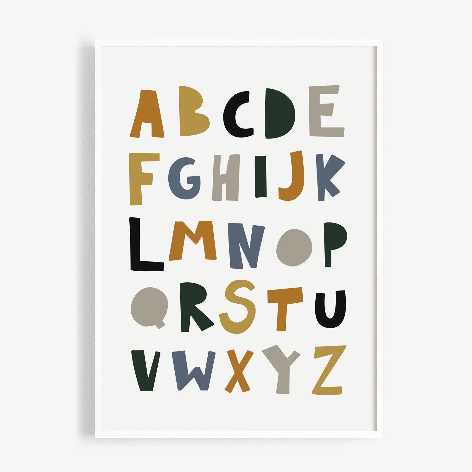Alphabet, Elephant & Name Prints