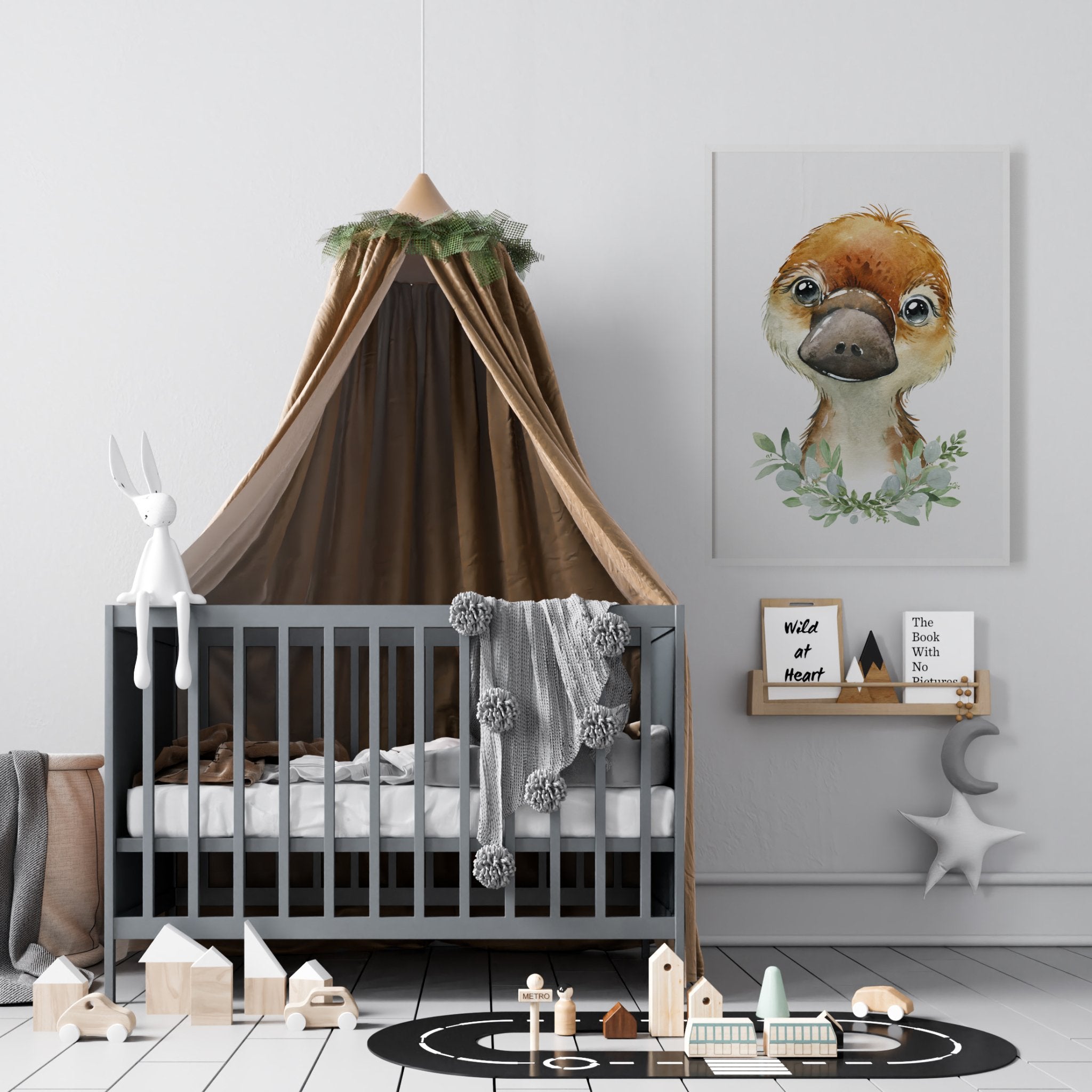 Baby Platypus Print