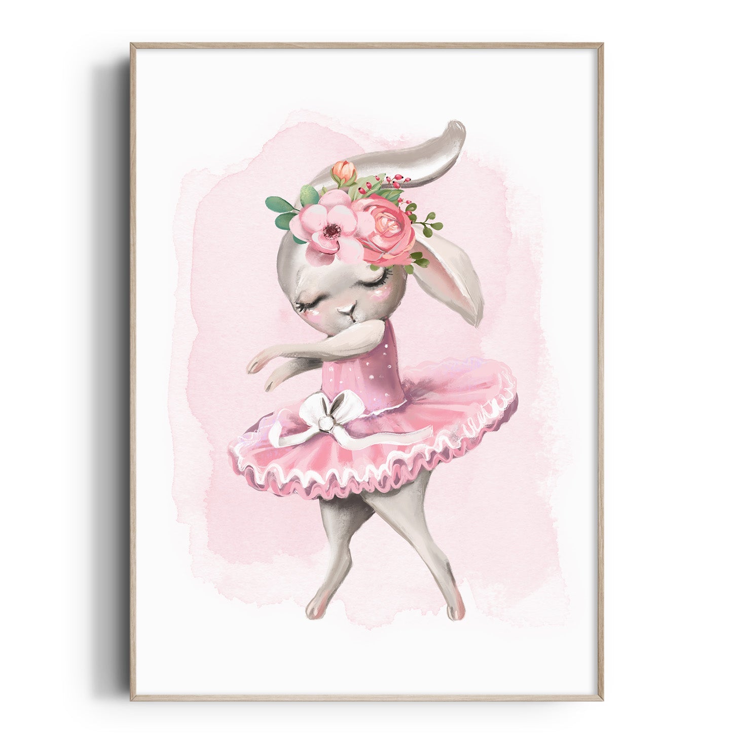 Ballerina Bunny Print