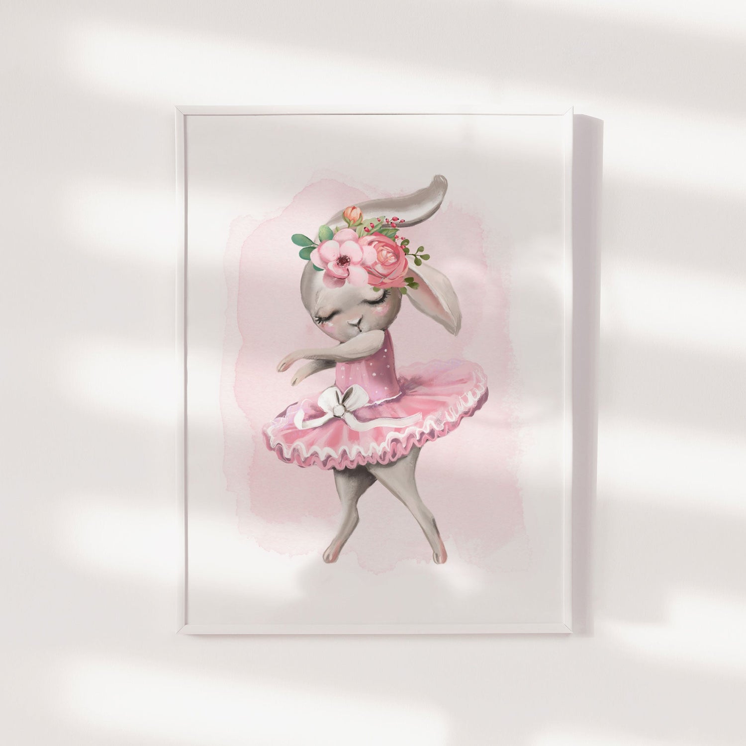 Ballerina Bunny Print