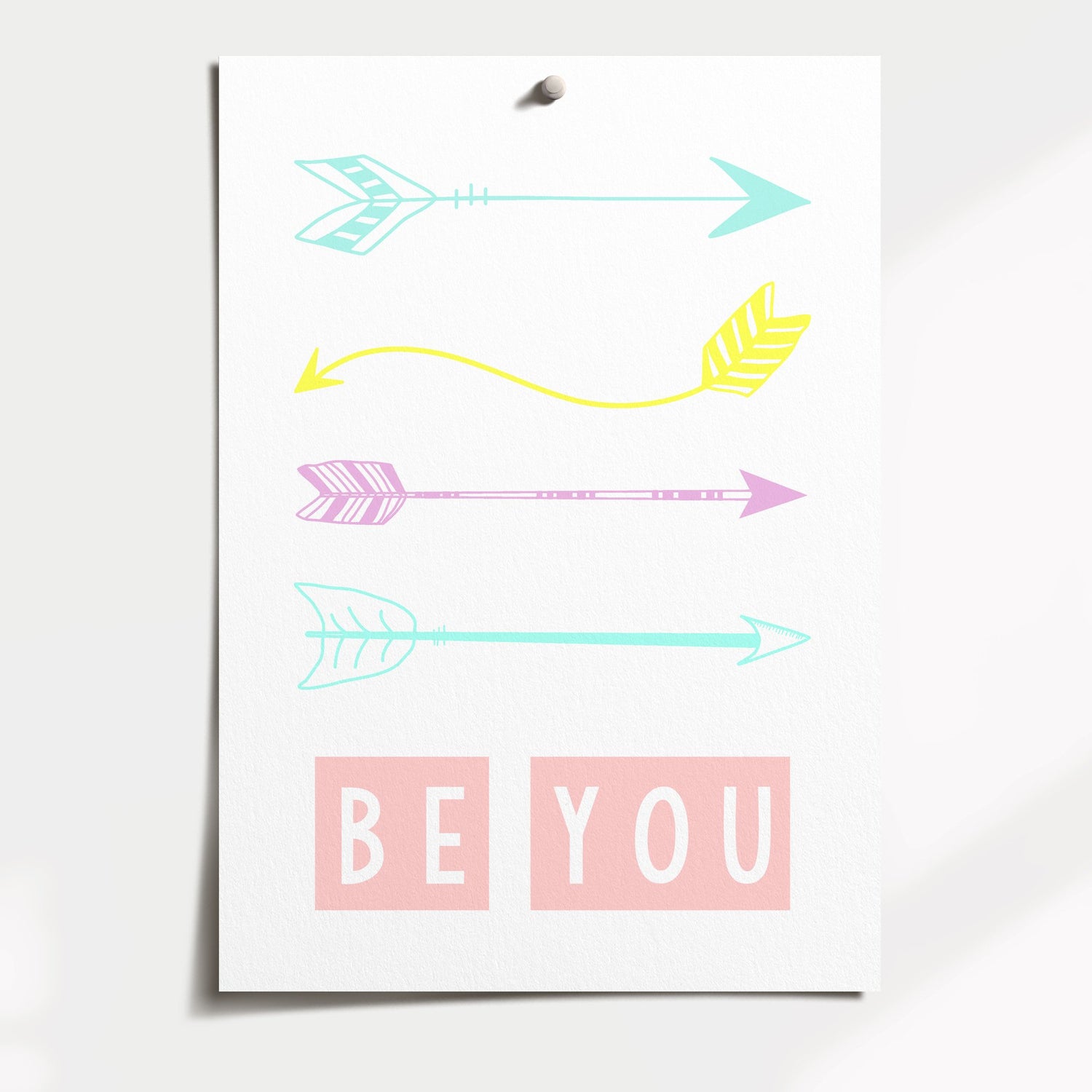 Be You Arrows Print