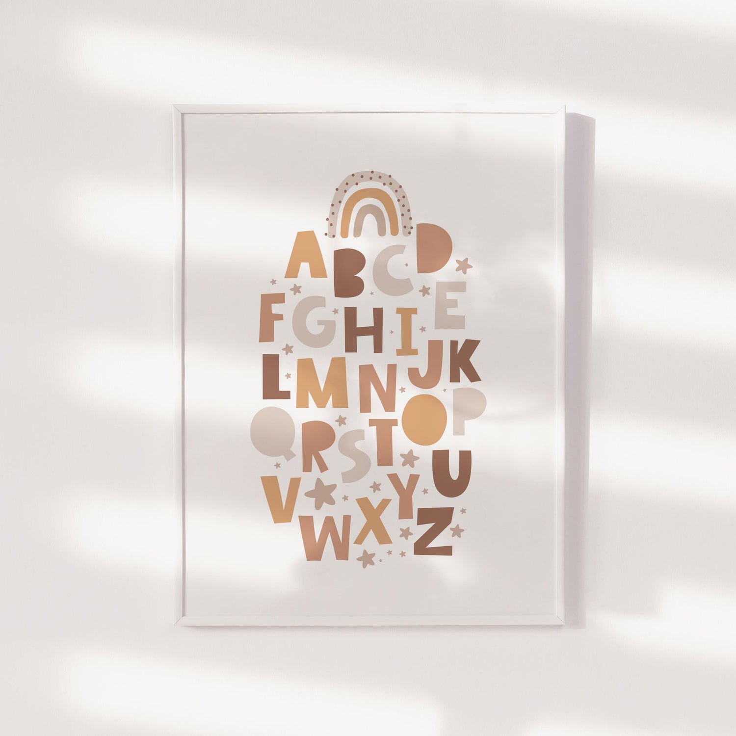 Boho Alphabet Print