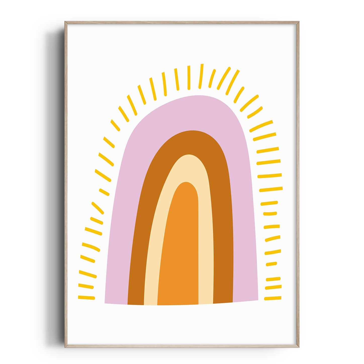 Boho Sunburst, Rainbow & Sunshine Prints