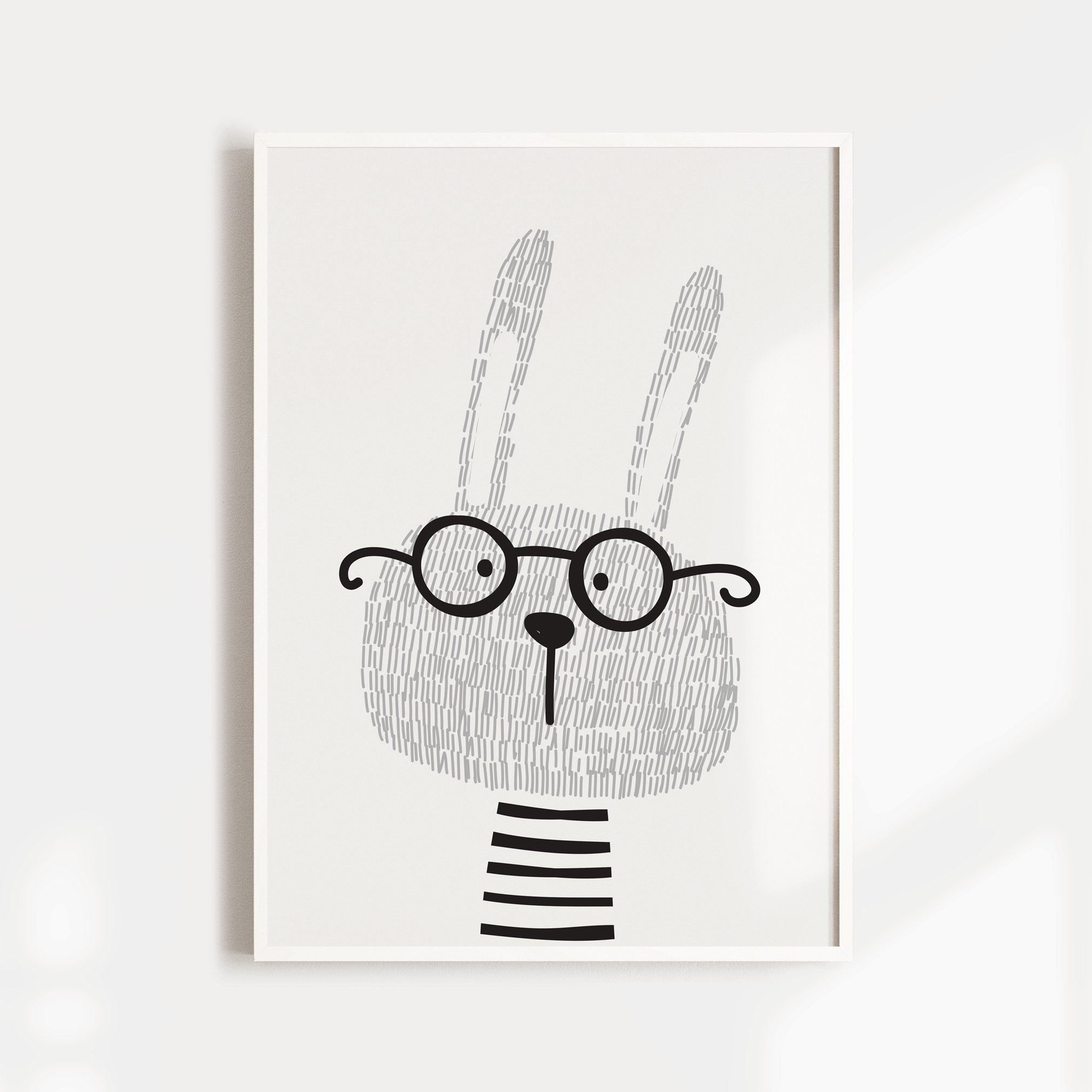 Bunny, Lion & Alpahbet Prints