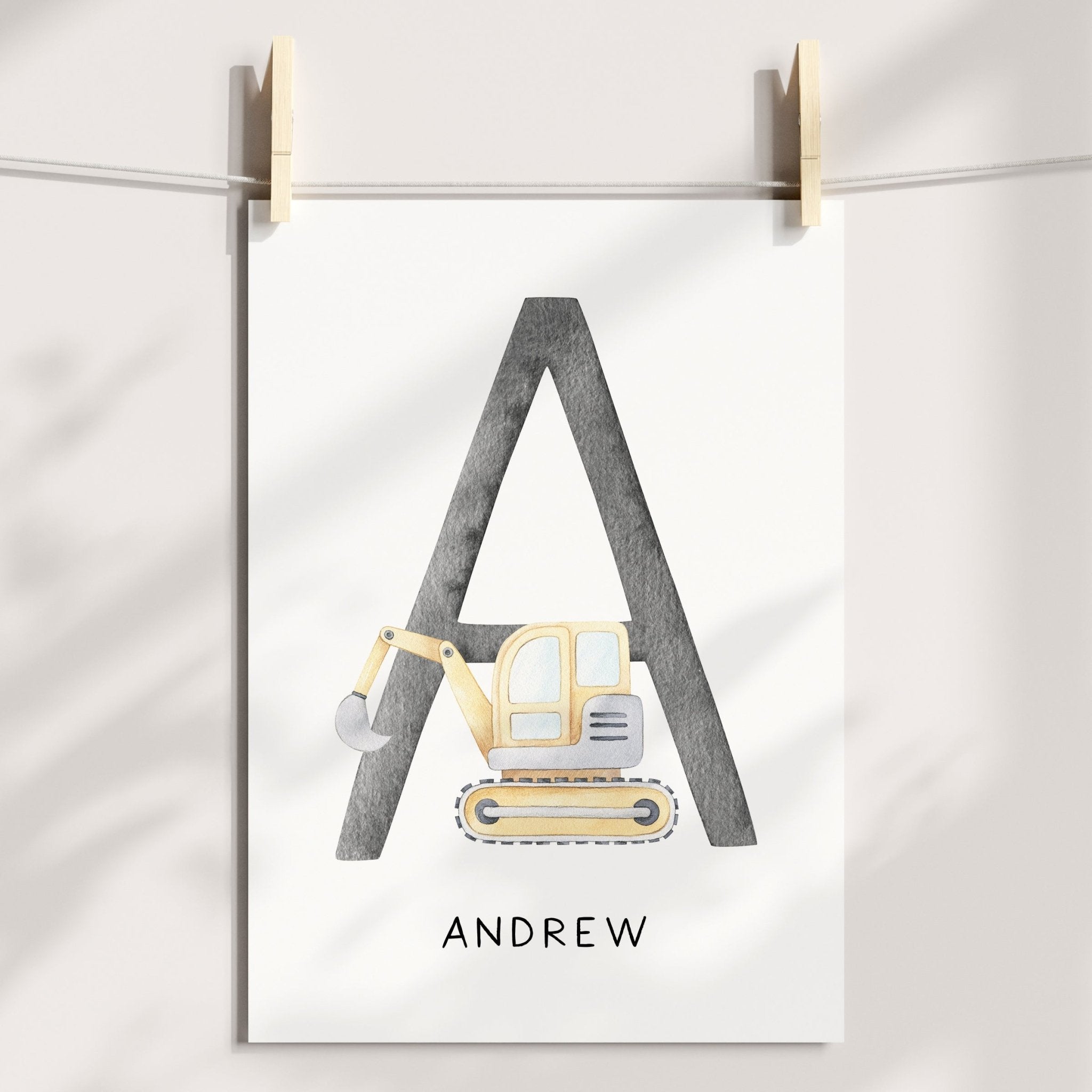 Digger Name Print