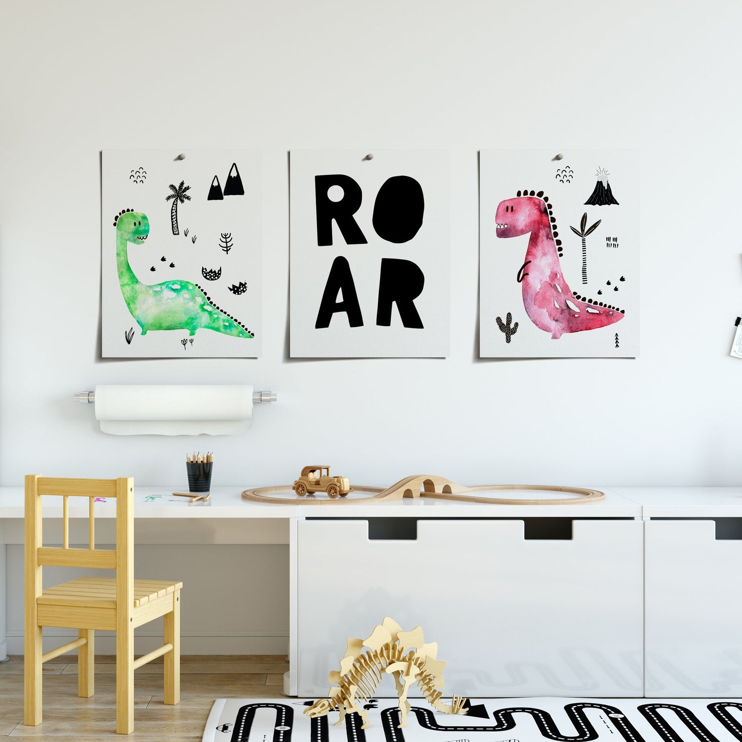 Dinosaur & ROAR Prints