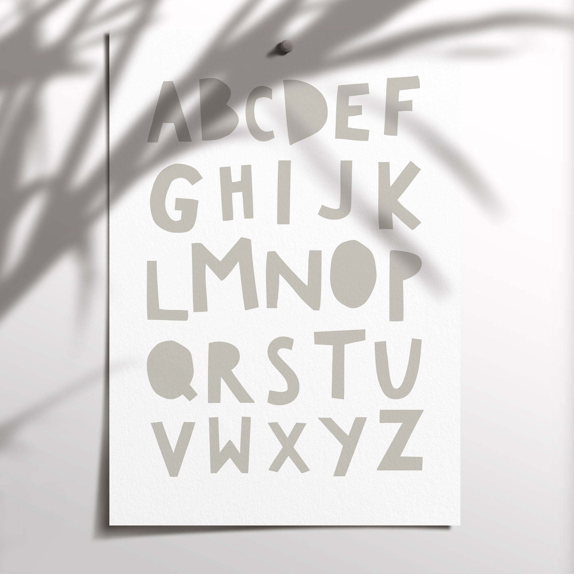 Dinosaurs & Alphabet Prints